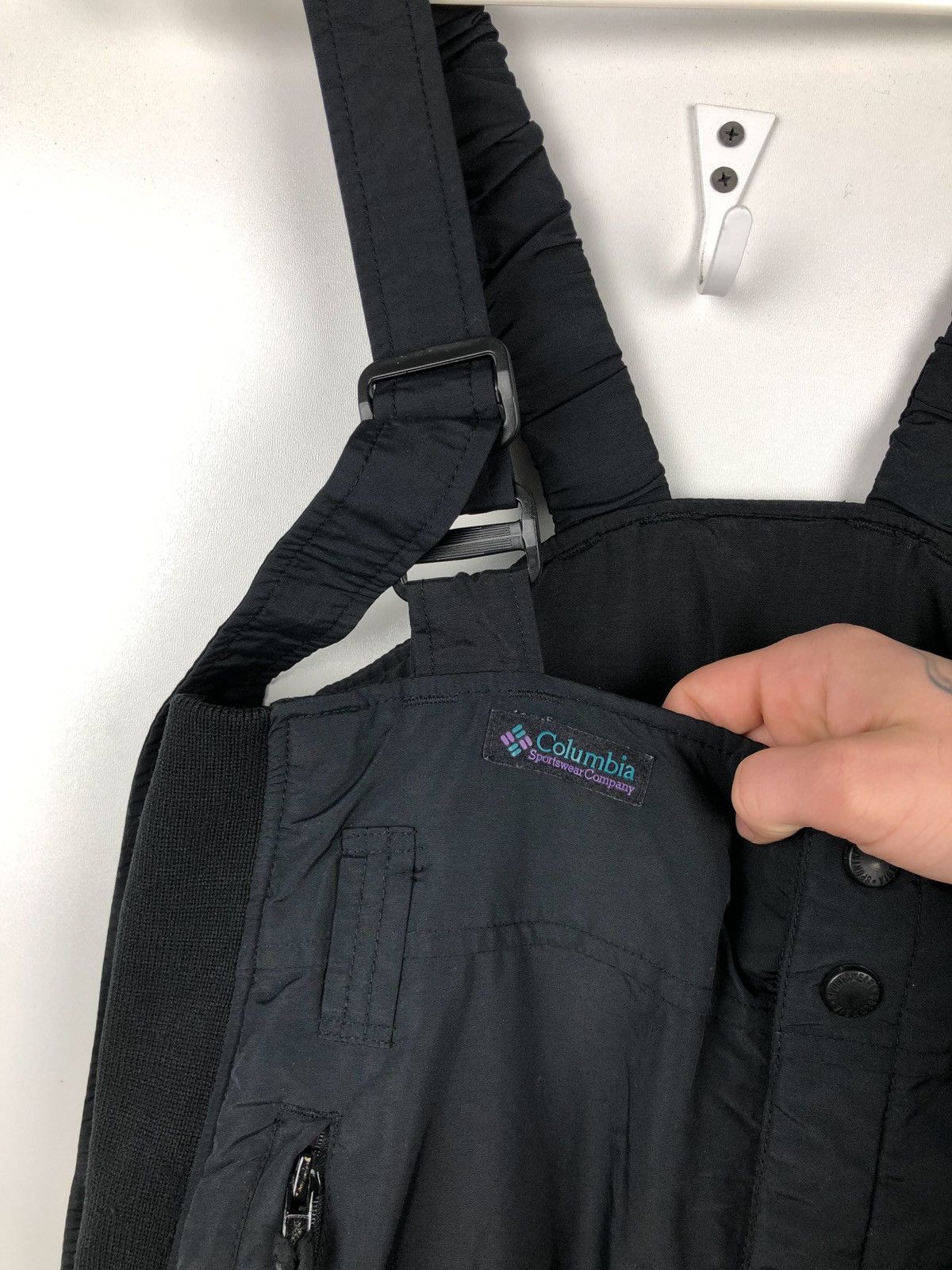 Columbia Columbia vintage ski pants black size Large made in korea Size US 34 / EU 50 - 4 Thumbnail