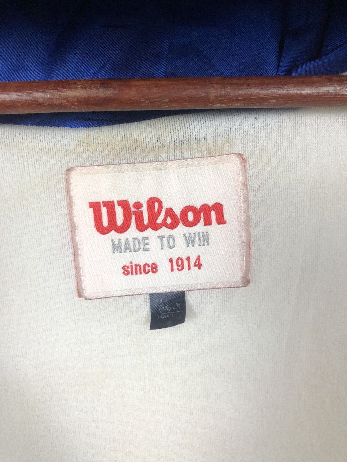 Vintage × Wilson Vintage Wilson Pro Staff Logos Jacket Size US L / EU 52-54 / 3 - 11 Thumbnail