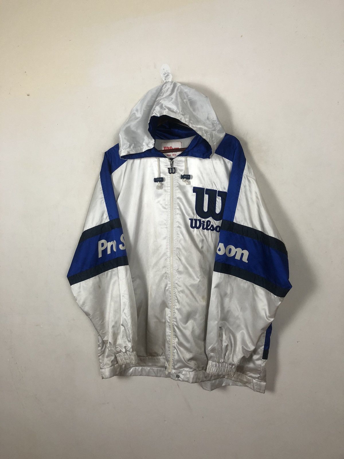 Vintage × Wilson Vintage Wilson Pro Staff Logos Jacket Size US L / EU 52-54 / 3 - 3 Thumbnail