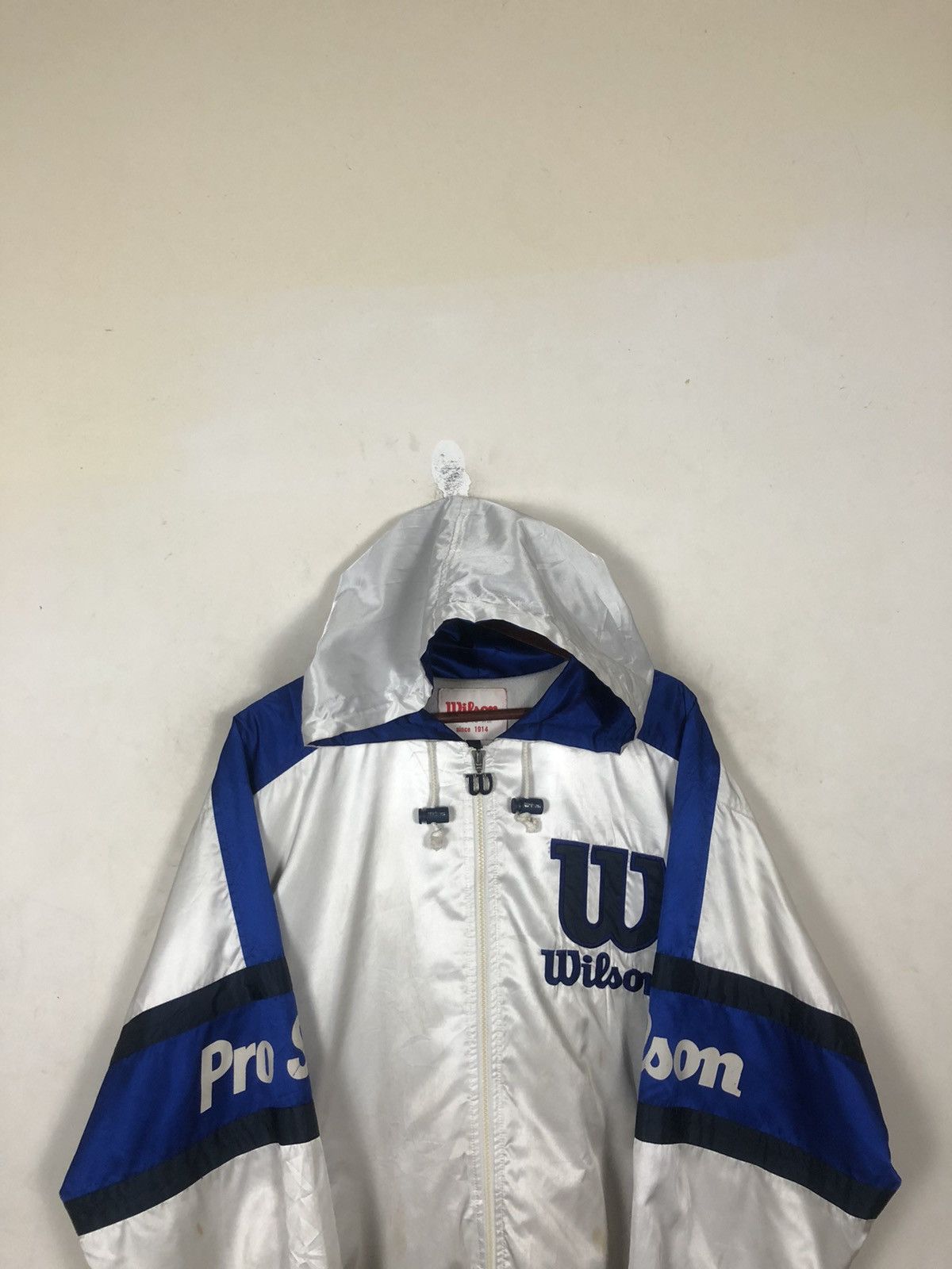 Vintage × Wilson Vintage Wilson Pro Staff Logos Jacket Size US L / EU 52-54 / 3 - 4 Thumbnail
