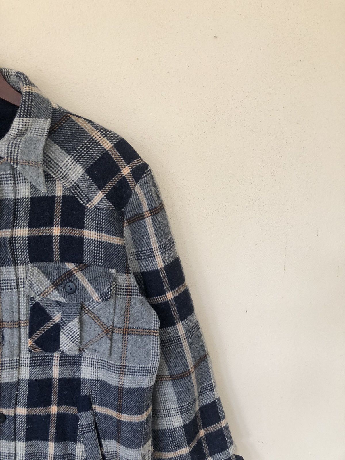 Japanese Brand × Original Montgomery × Vintage Montgomery Ward Mountain Shearling Flannel Size US M / EU 48-50 / 2 - 3 Thumbnail