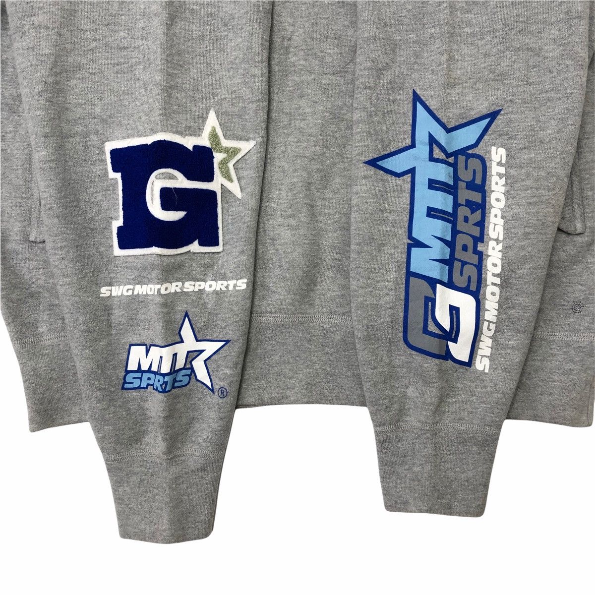 PHENOMENON 🖤LASTCALL🖤00s Swagger Motosport Patch Heavyweigt Crewneck Size US M / EU 48-50 / 2 - 3 Thumbnail