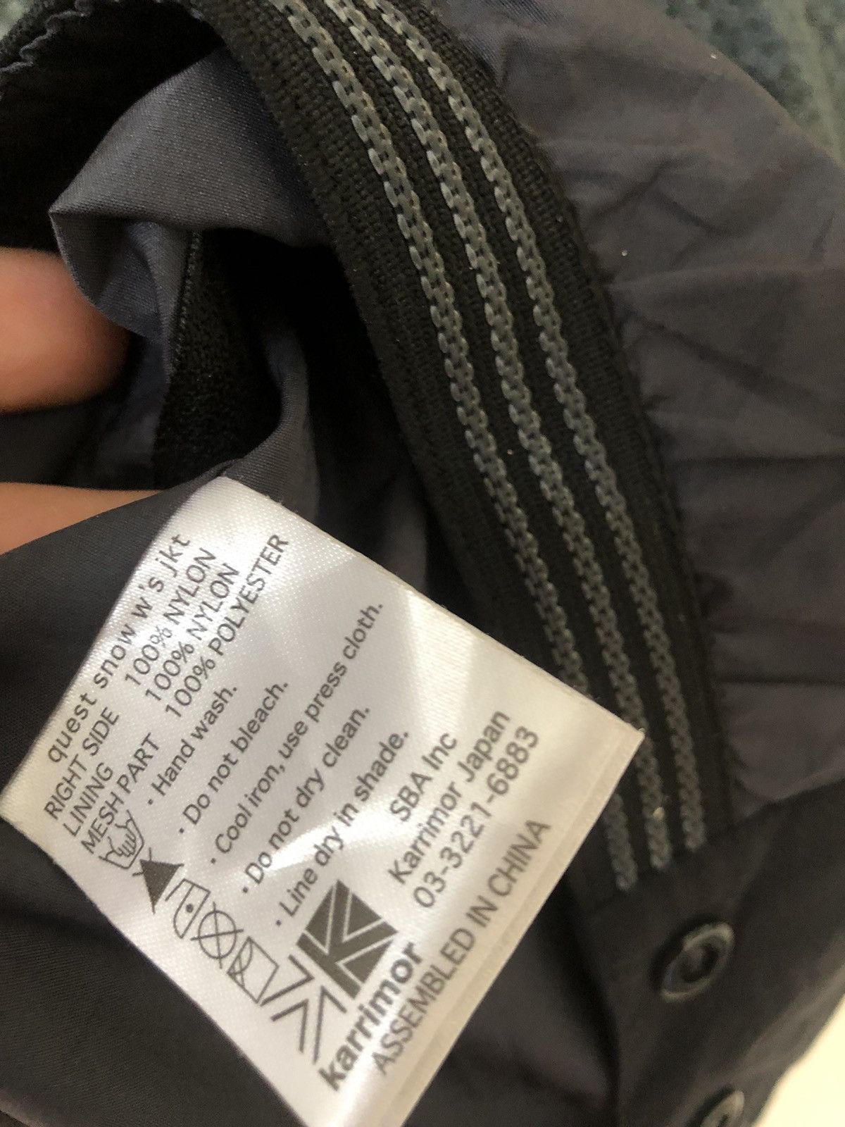 Sports Specialties Karrimor Quest Weatherlite Storm Black Jacket Size US S / EU 44-46 / 1 - 8 Thumbnail
