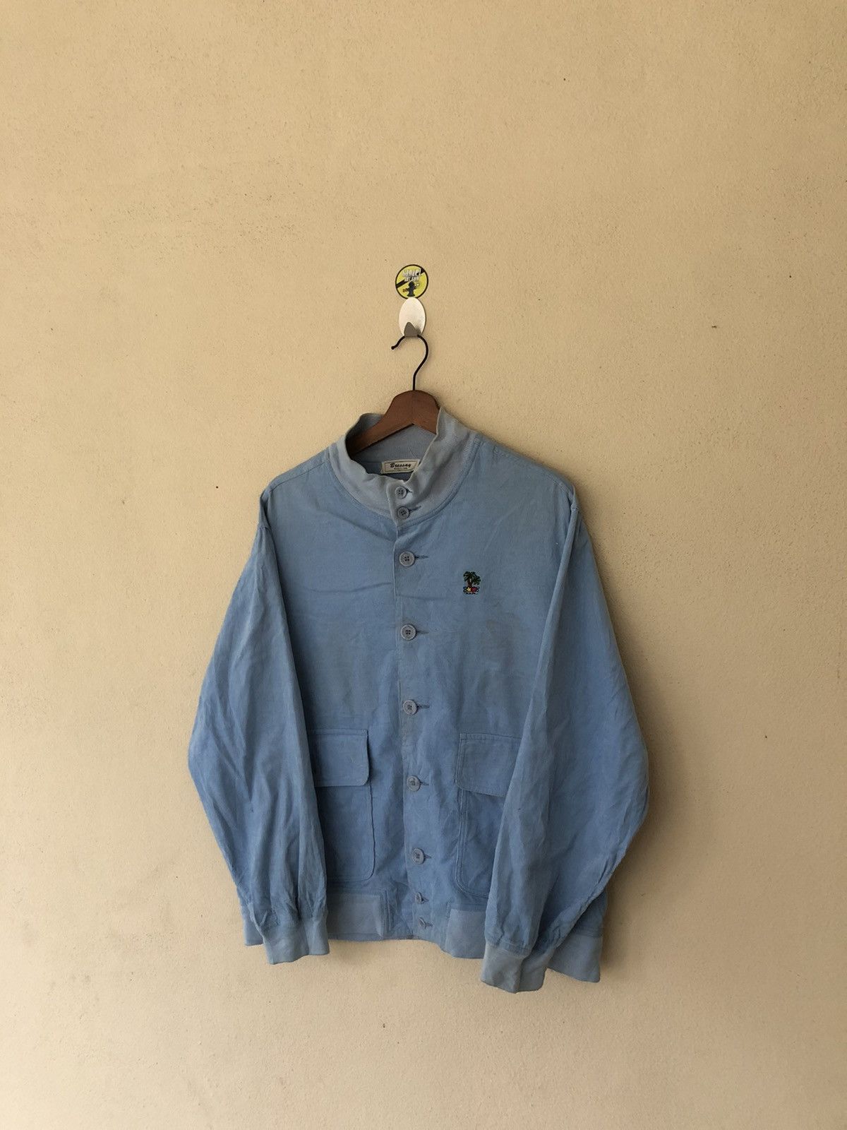 Vintage Bressay Made in Italy Bomber Style Jacket Size US M / EU 48-50 / 2 - 2 Thumbnail