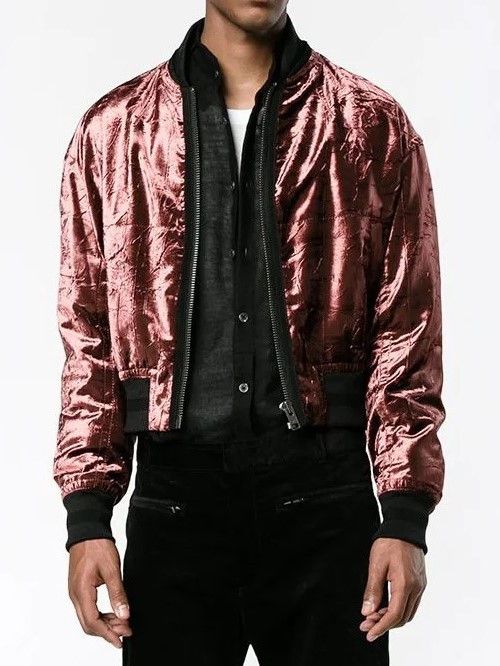 Haider Ackermann FW17 Tiziano Velvet Bomber Jacket Size US M / EU 48-50 / 2 - 1 Thumbnail