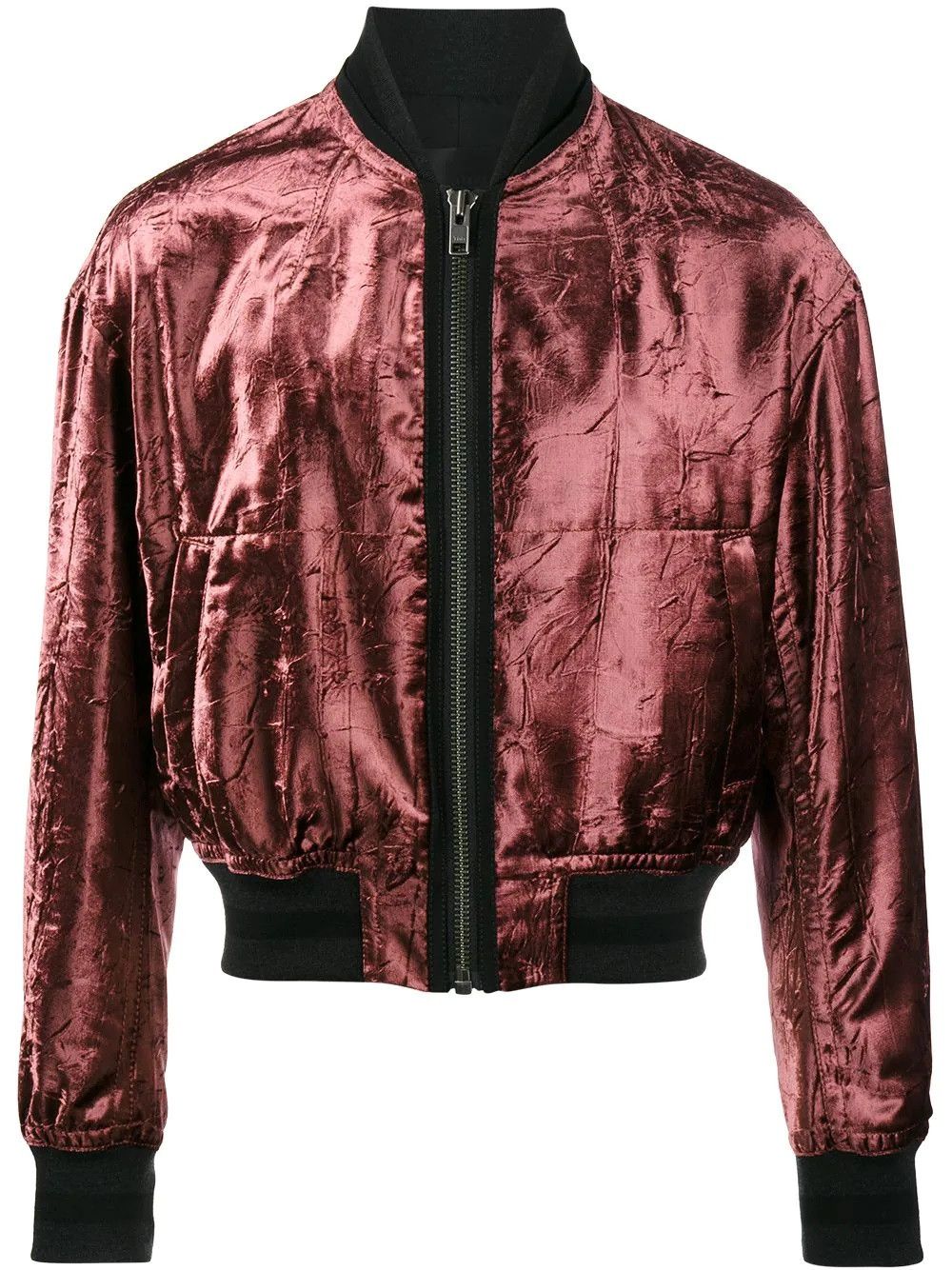Haider Ackermann FW17 Tiziano Velvet Bomber Jacket Size US M / EU 48-50 / 2 - 2 Thumbnail