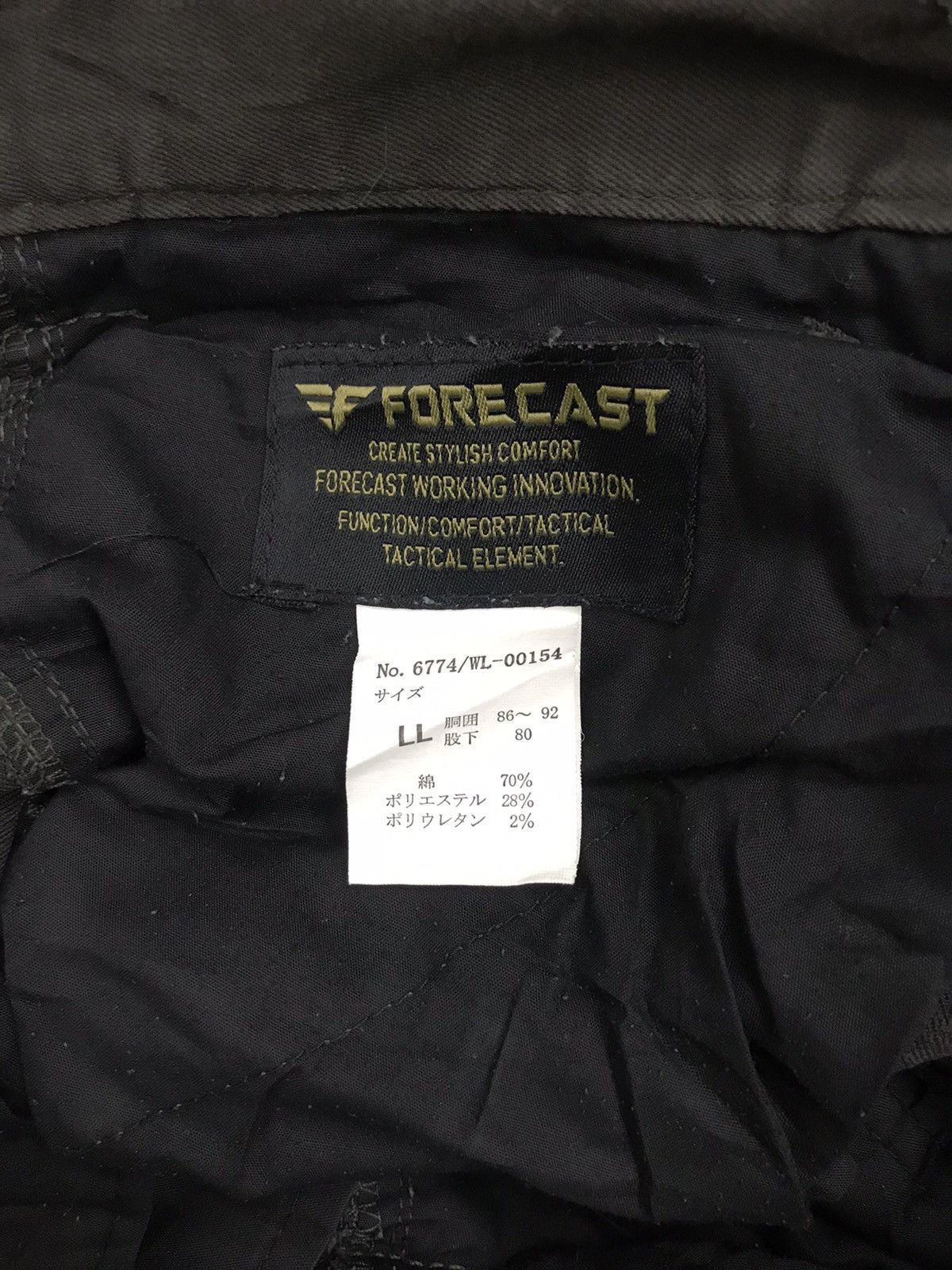 Japanese Brand Vintage Forecast Tactical Element Cargo Pant Multi Pocket Size US 36 / EU 52 - 3 Thumbnail