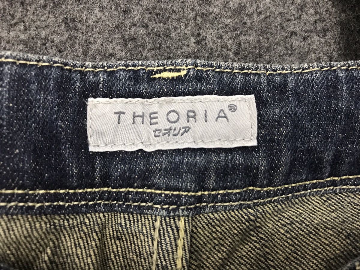 Japanese Brand Unisex Theoria Jeans Denim Pant Trouser Size 30" / US 8 / IT 44 - 5 Thumbnail