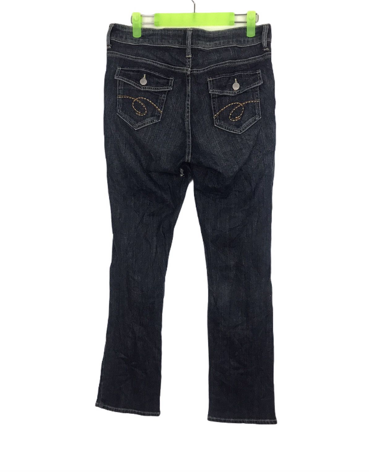 image of Distressed Denim Unisex Theoria Jeans Denim Pant Trouser in Indigo Blue, Women's (Size 30)