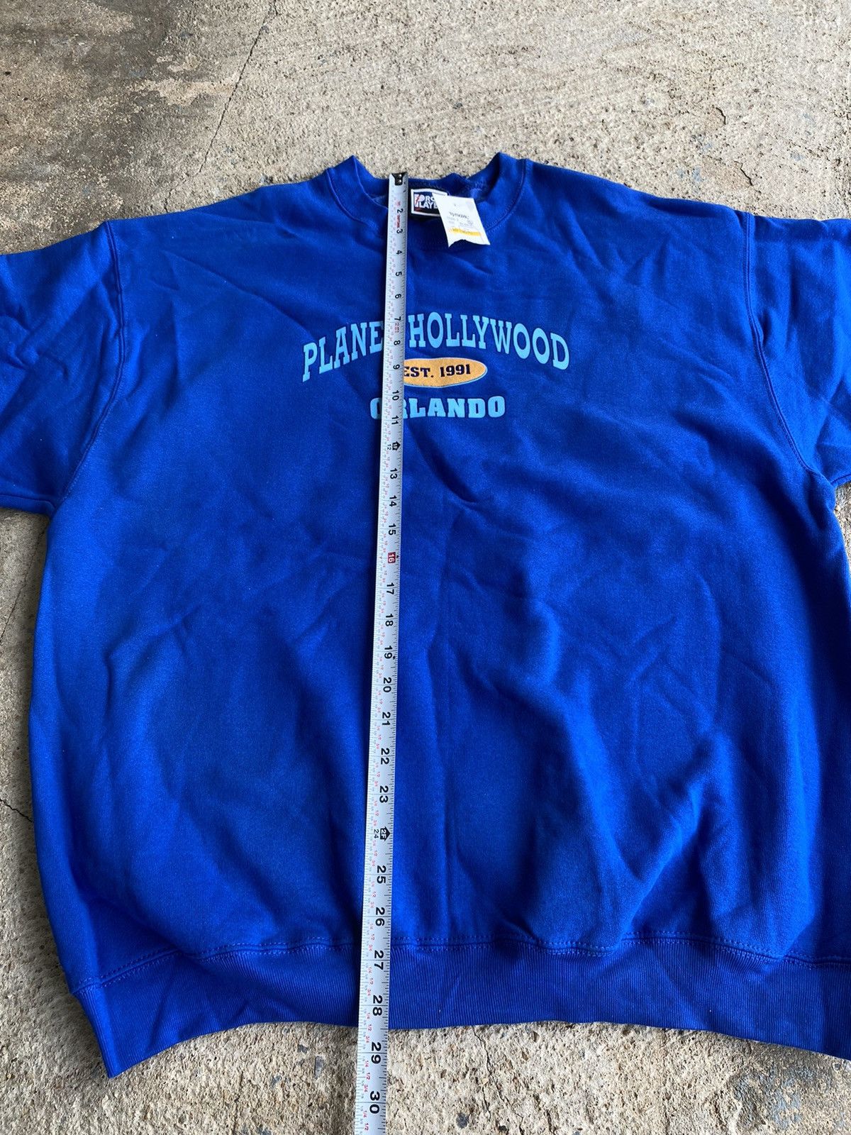 Planet Hollywood × Vintage Vintage 90’s Planet Hollywood Crewneck Sweatshirt Size US XL / EU 56 / 4 - 8 Thumbnail