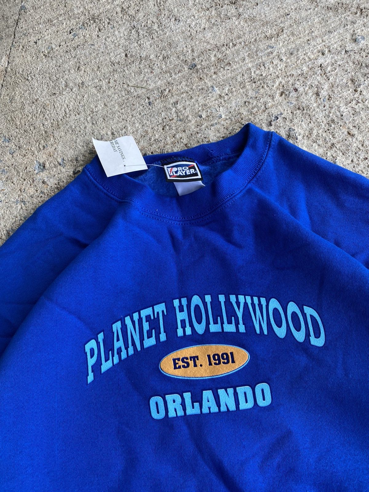 Planet Hollywood × Vintage Vintage 90’s Planet Hollywood Crewneck Sweatshirt Size US XL / EU 56 / 4 - 2 Thumbnail