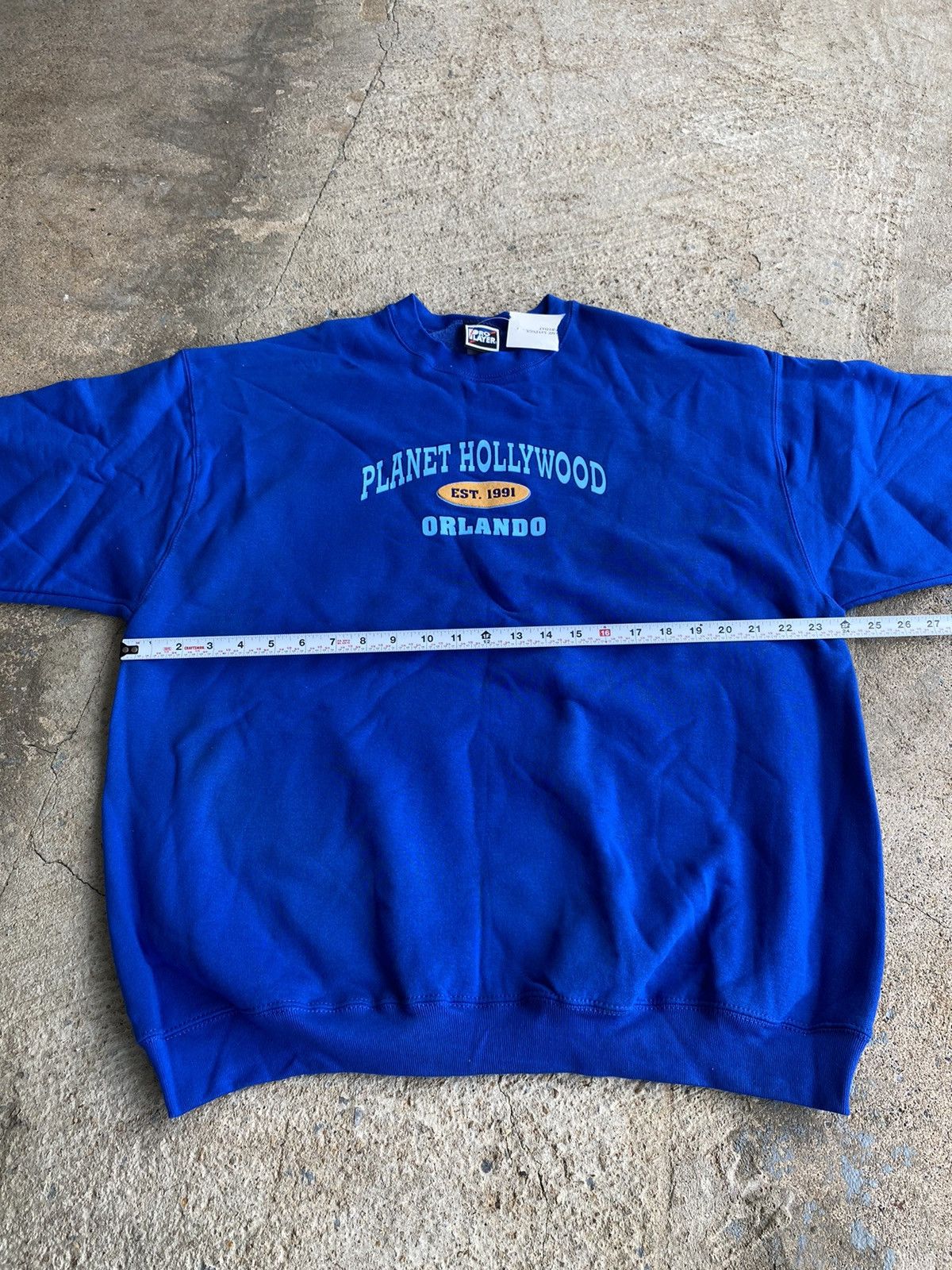 Planet Hollywood × Vintage Vintage 90’s Planet Hollywood Crewneck Sweatshirt Size US XL / EU 56 / 4 - 9 Thumbnail