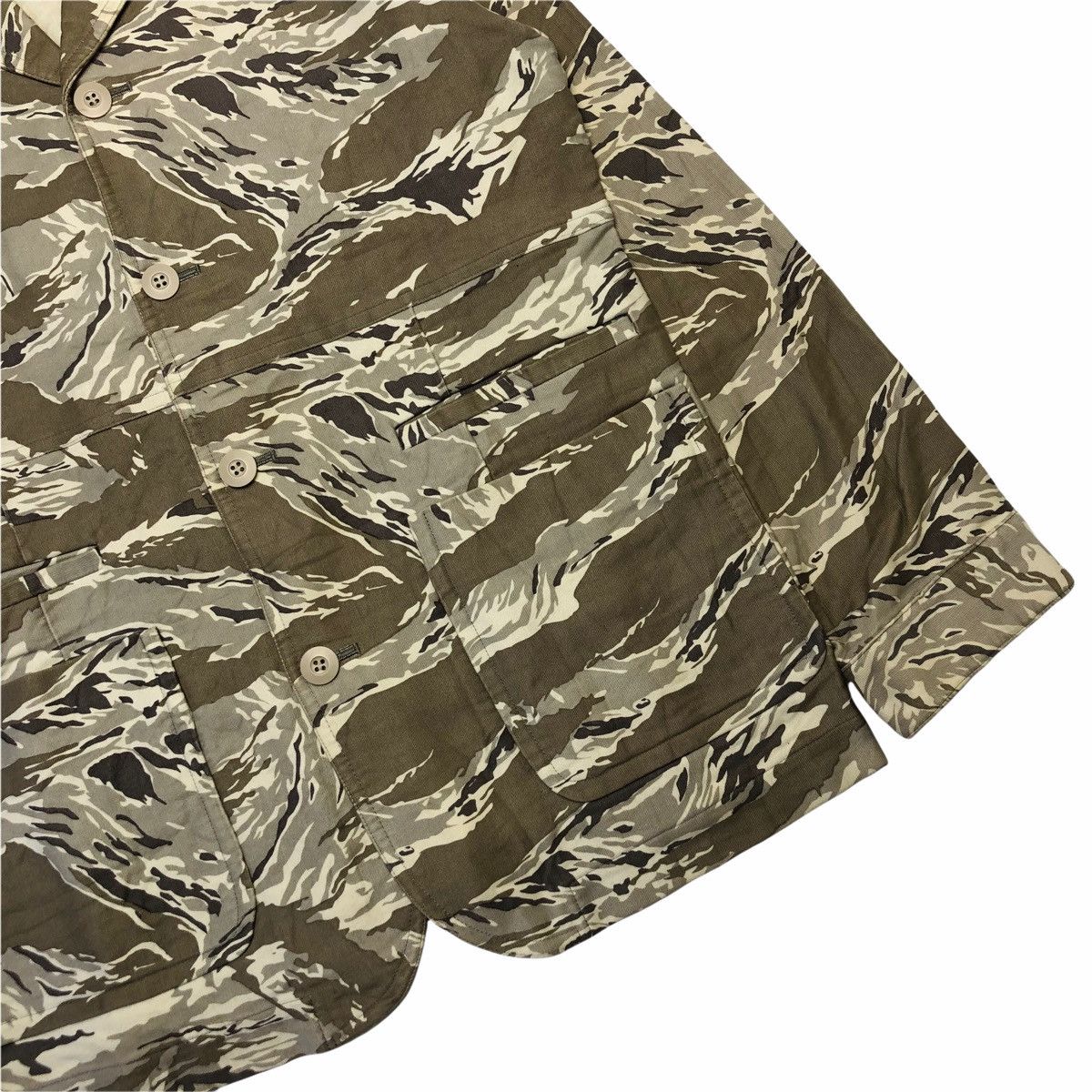 Jun Takahashi AW01-02 DAVF Multipocket Desert Camo Blazer Jacket Size US L / EU 52-54 / 3 - 6 Thumbnail