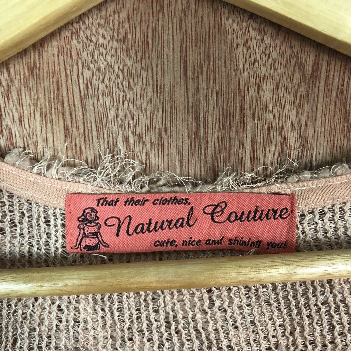 Japanese Brand Natural Couture Shag Shaggy Fur Mohair Cardigan #6676 Size M / US 6-8 / IT 42-44 - 7 Thumbnail