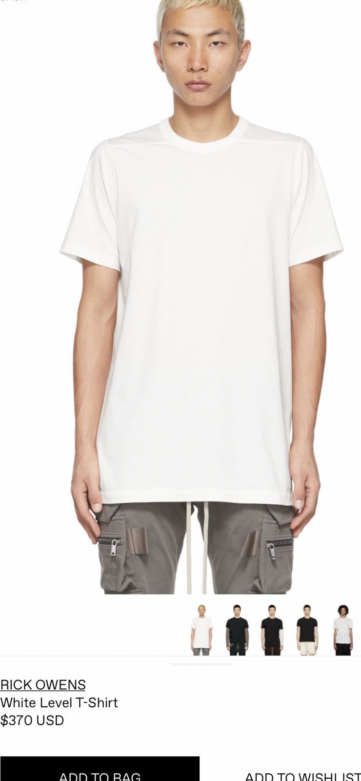 Rick Owens Rick Owens t shirt. XXL $350 Size US XXL / EU 58 / 5 - 1 Thumbnail