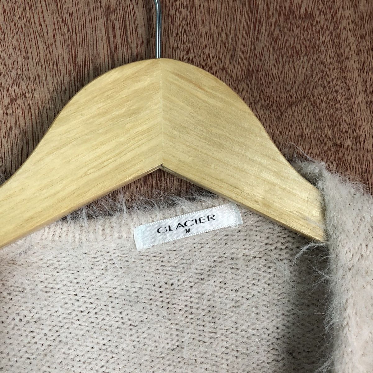 Aran Isles Knitwear Glacier cardigan Shag Shaggy Fur Mohair Knitwear #6675 Size M / US 6-8 / IT 42-44 - 7 Thumbnail