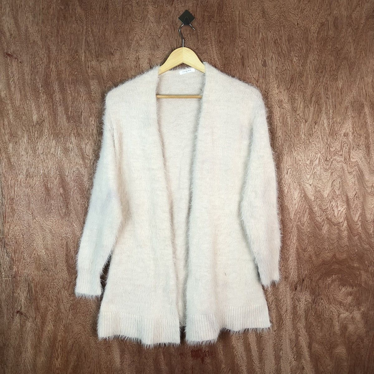 Aran Isles Knitwear Glacier cardigan Shag Shaggy Fur Mohair Knitwear #6675 Size M / US 6-8 / IT 42-44 - 1 Thumbnail