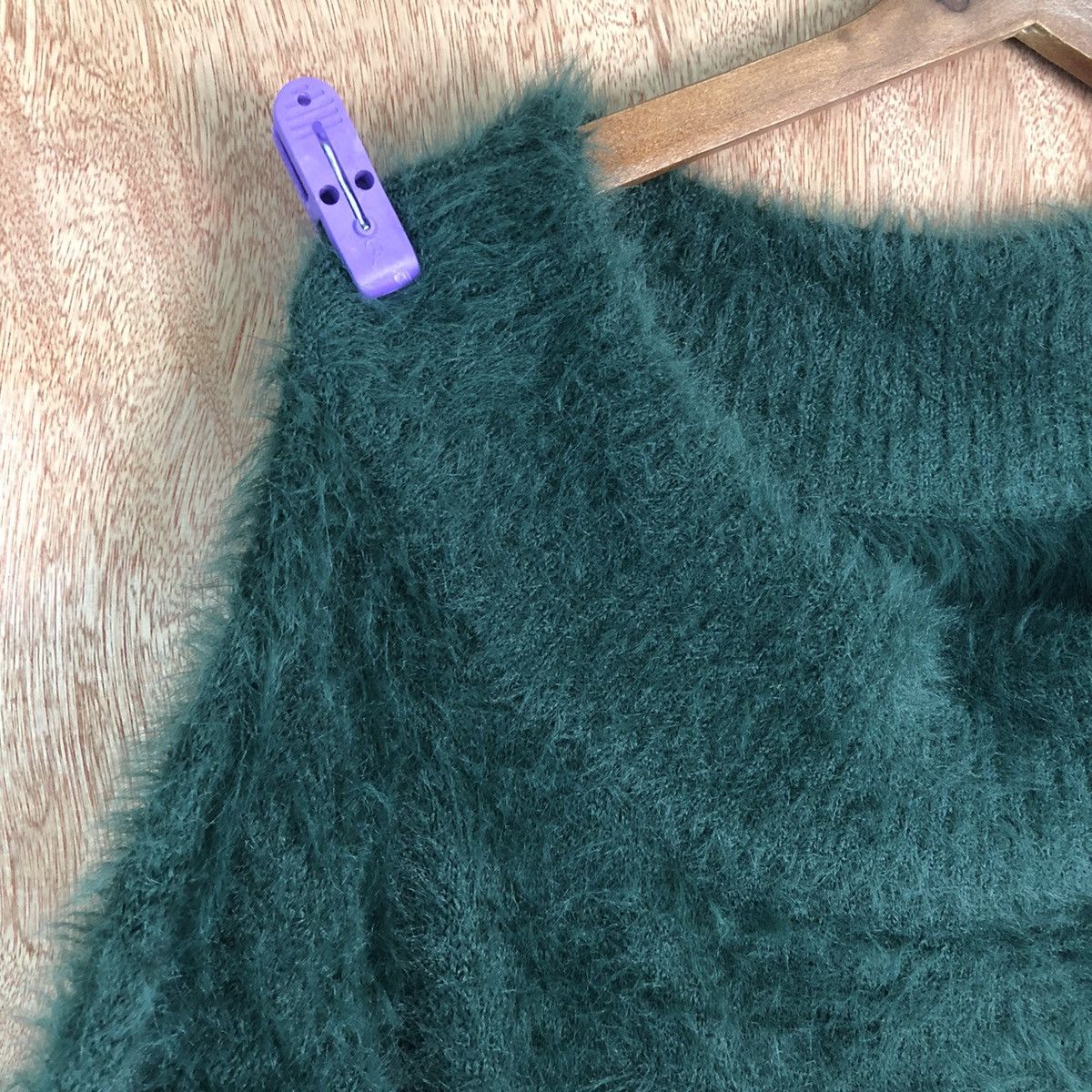 Japanese Brand Sense Of Palance Shag Shaggy Fur Mohair Knitwear #6664 Size US M / EU 48-50 / 2 - 6 Thumbnail