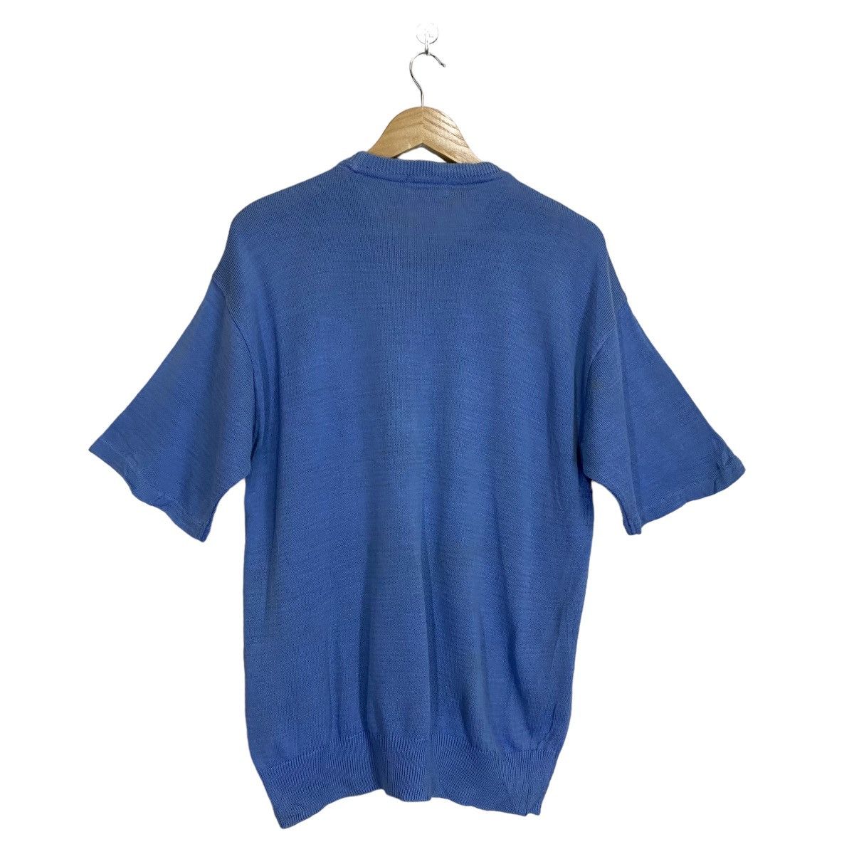 Aran Isles Knitwear PIA SPORTS BIG LOGO EMBROIDERED KNIT SHORTSLEEVE Size US M / EU 48-50 / 2 - 7 Thumbnail
