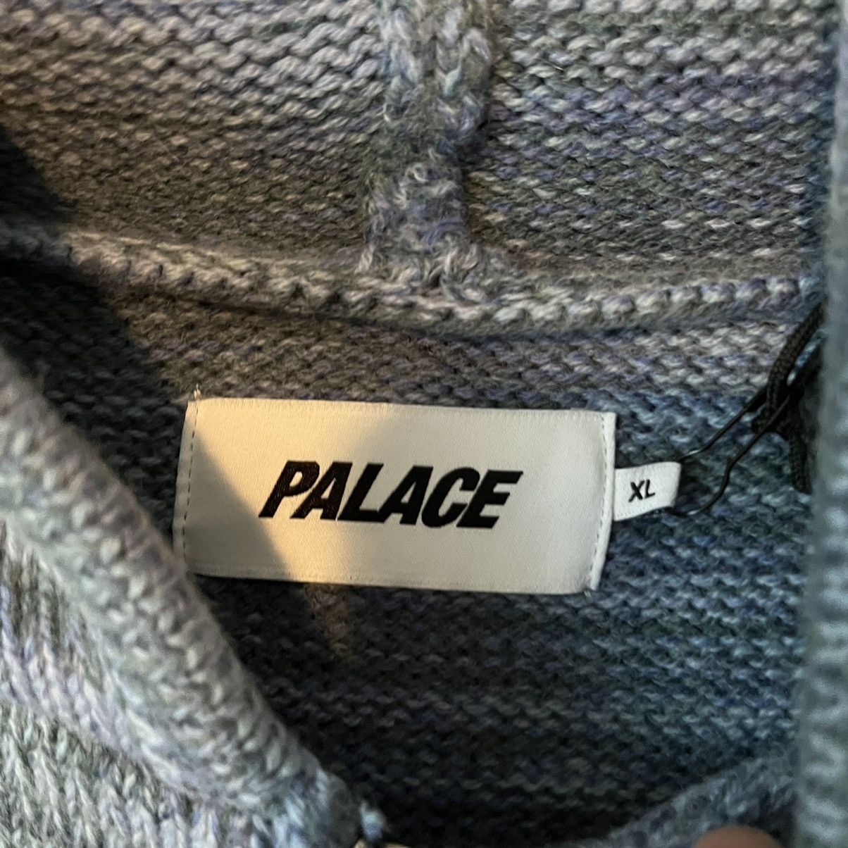 Palace Knit Space Hood Zip-Up Sweatshirt Size US XL / EU 56 / 4 - 9 Thumbnail