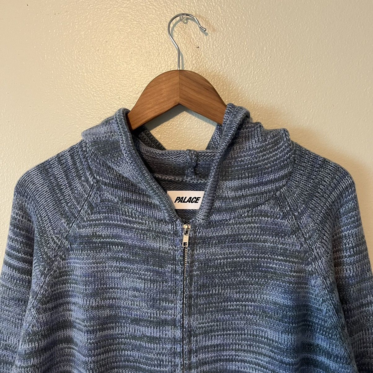 Palace Knit Space Hood Zip-Up Sweatshirt Size US XL / EU 56 / 4 - 5 Thumbnail