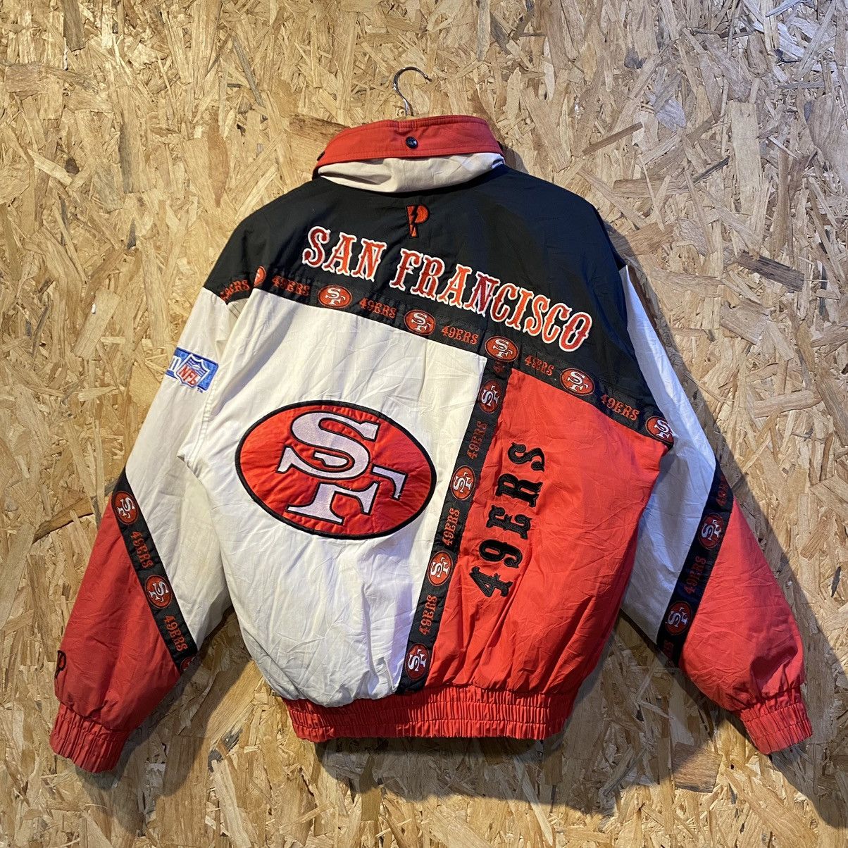 San Francisco 49ers pro player outlet jacket