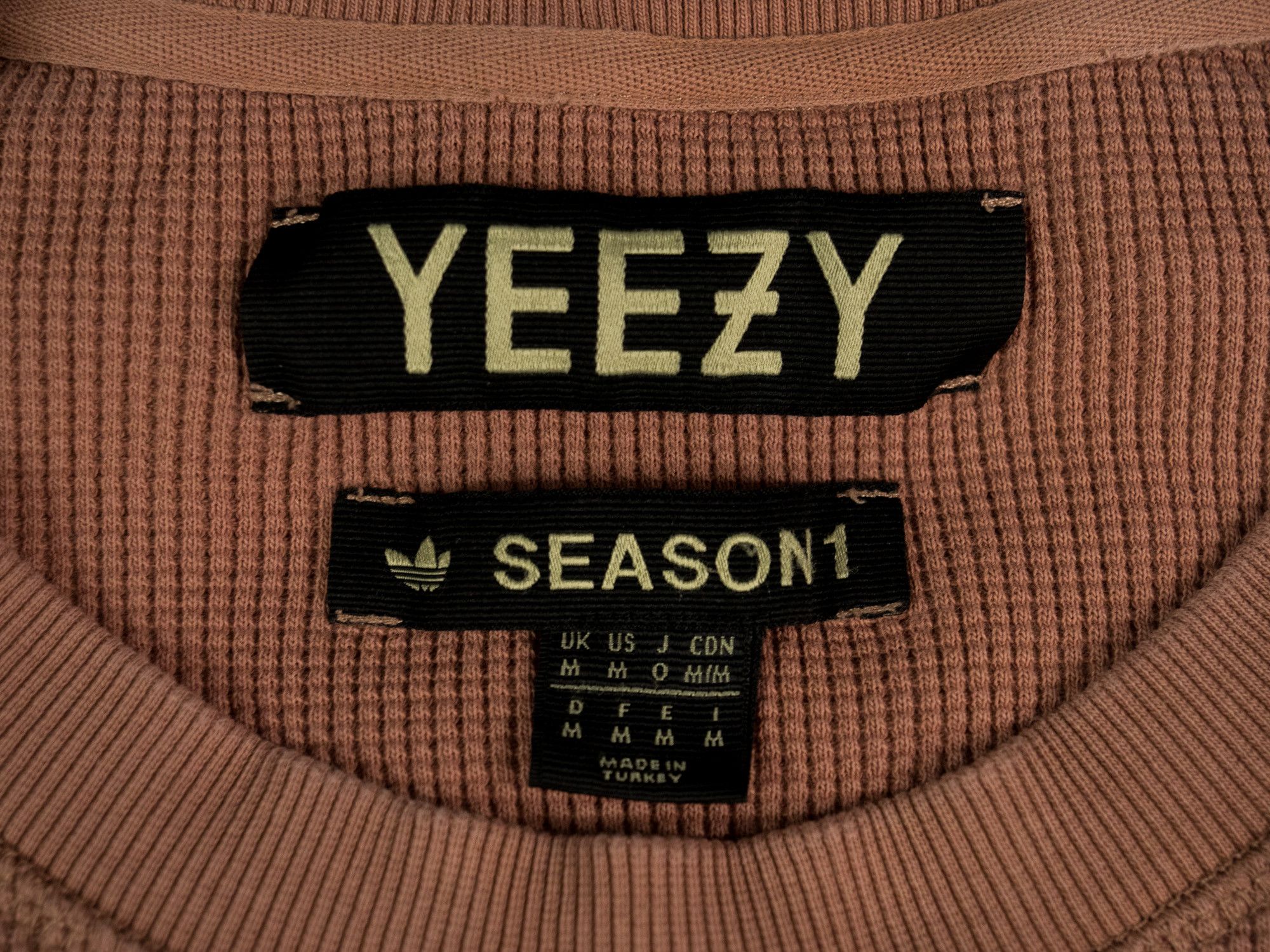 Yeezy VERY RARE YEEZ SEAOSN 1 THERMAL SHORT SLEEVE CONIAC Size US M / EU 48-50 / 2 - 10 Thumbnail