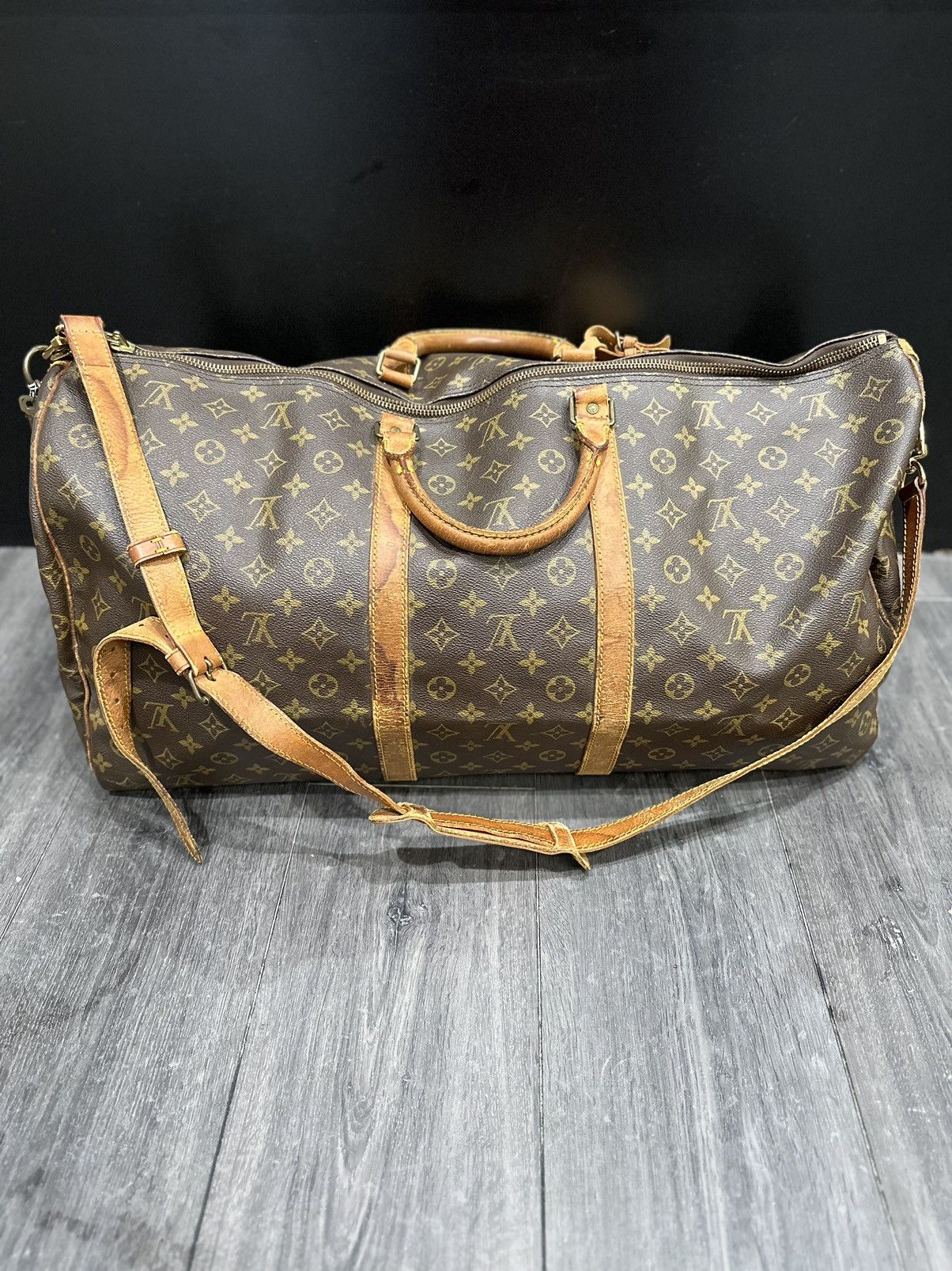 Vintage 1992 Louis Vuitton Keep All Bandouliere 60