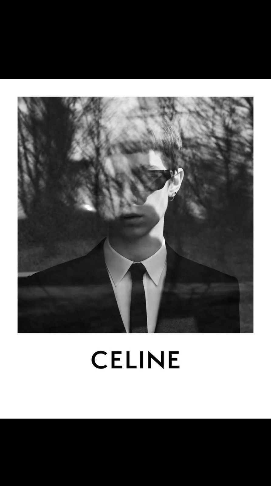 Celine FW19 insanely rare Celine hoop earring Silver Hedi Slimane Size ONE SIZE - 1 Thumbnail