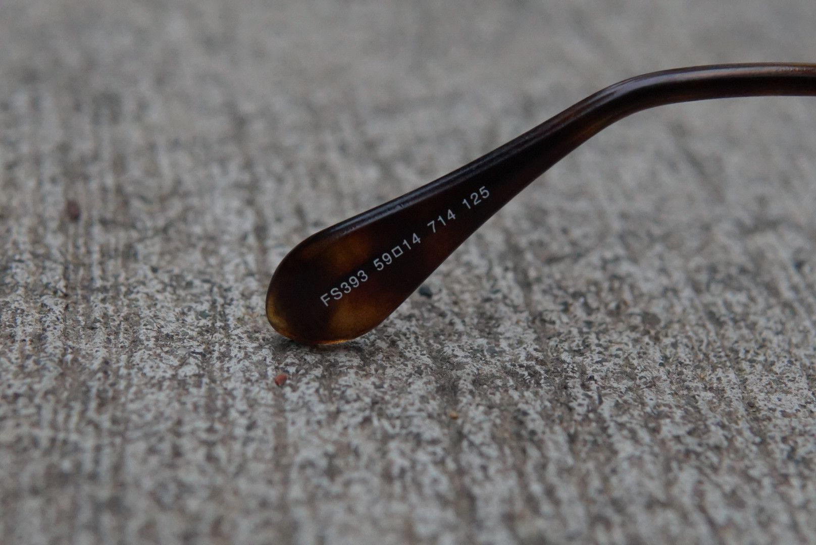 Fendi Fendi Sunglasses FS 393 Gold Metal Gray Rimless Size ONE SIZE - 10 Thumbnail