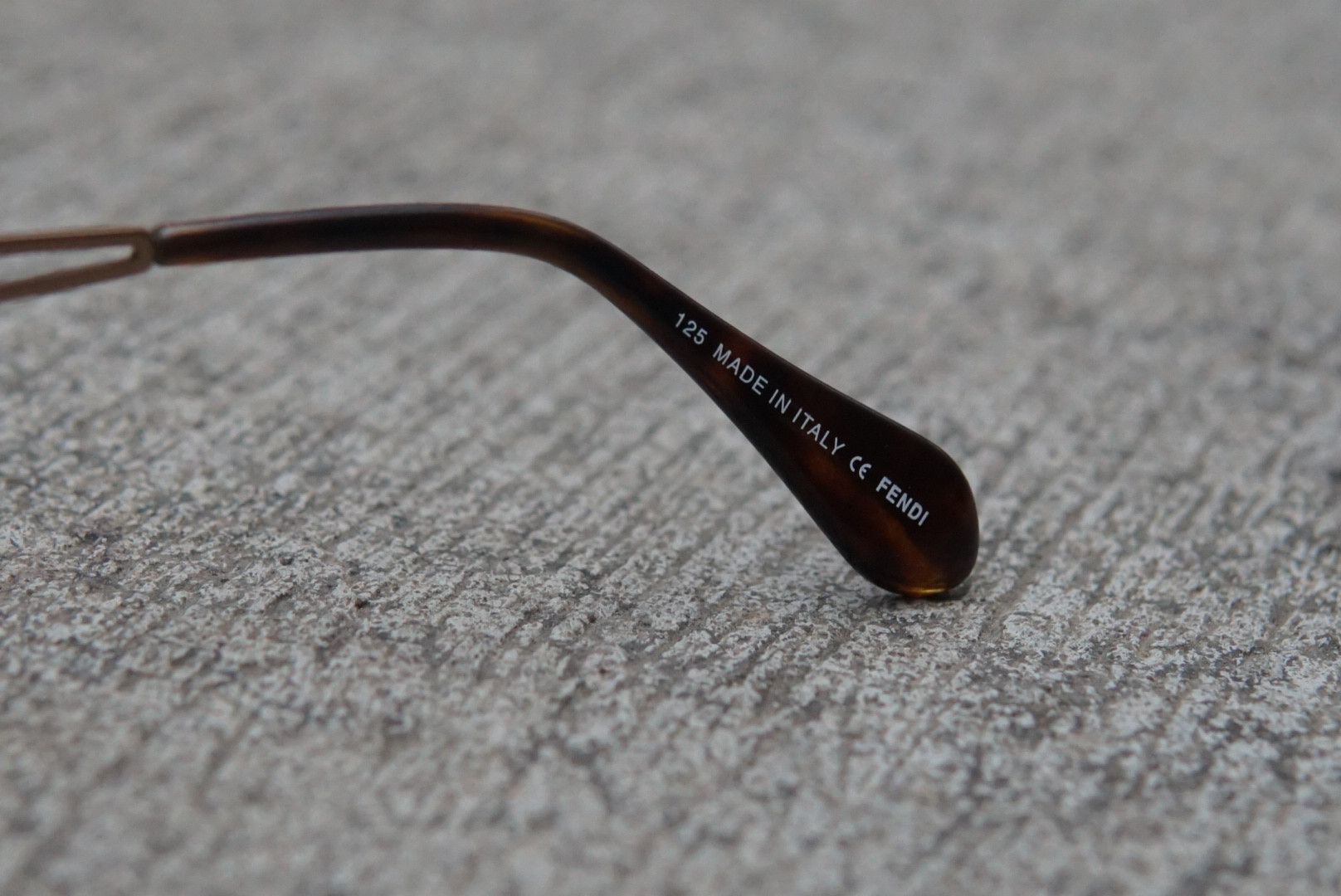 Fendi Fendi Sunglasses FS 393 Gold Metal Gray Rimless Size ONE SIZE - 9 Thumbnail