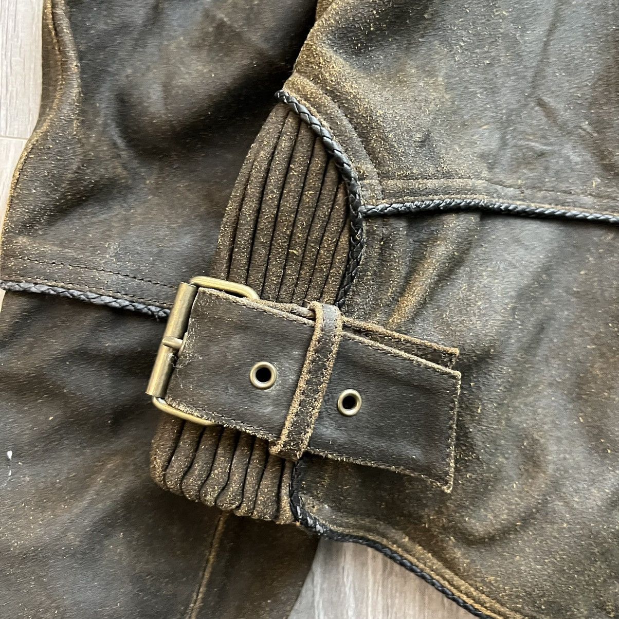 Leather Vintage Harley Davidson 2 pocket leather jacket Size US XXL / EU 58 / 5 - 12 Thumbnail