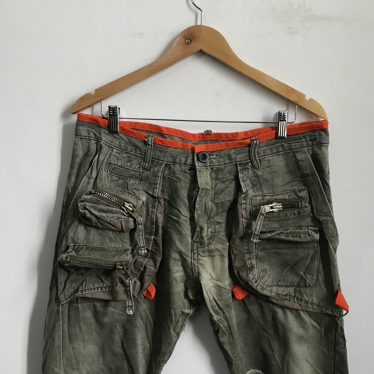 The Real McCoy's Mr McCoy’s Co Cargo Pants Technical Appearel Size US 35 - 3 Thumbnail