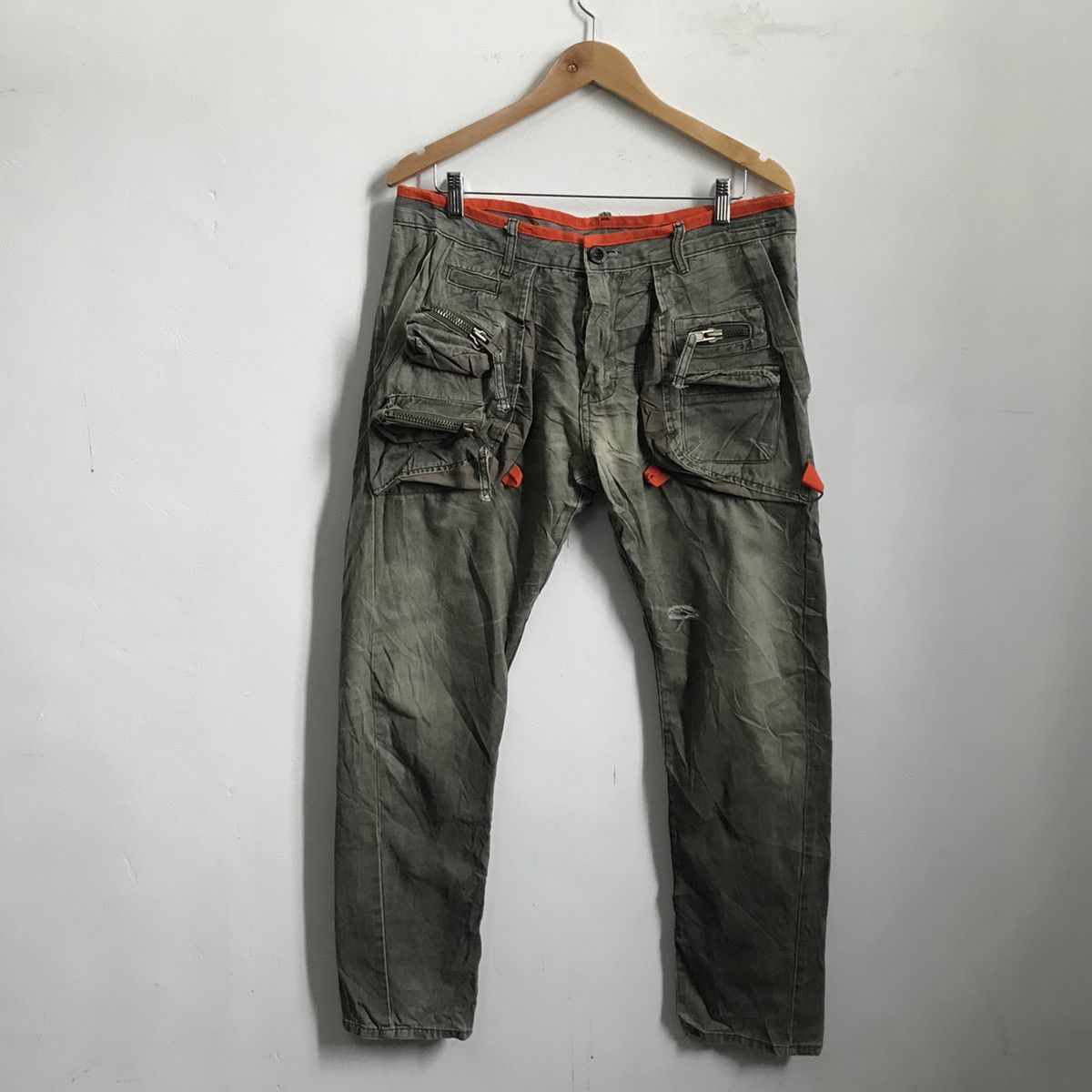 The Real McCoy's Mr McCoy’s Co Cargo Pants Technical Appearel Size US 35 - 1 Thumbnail