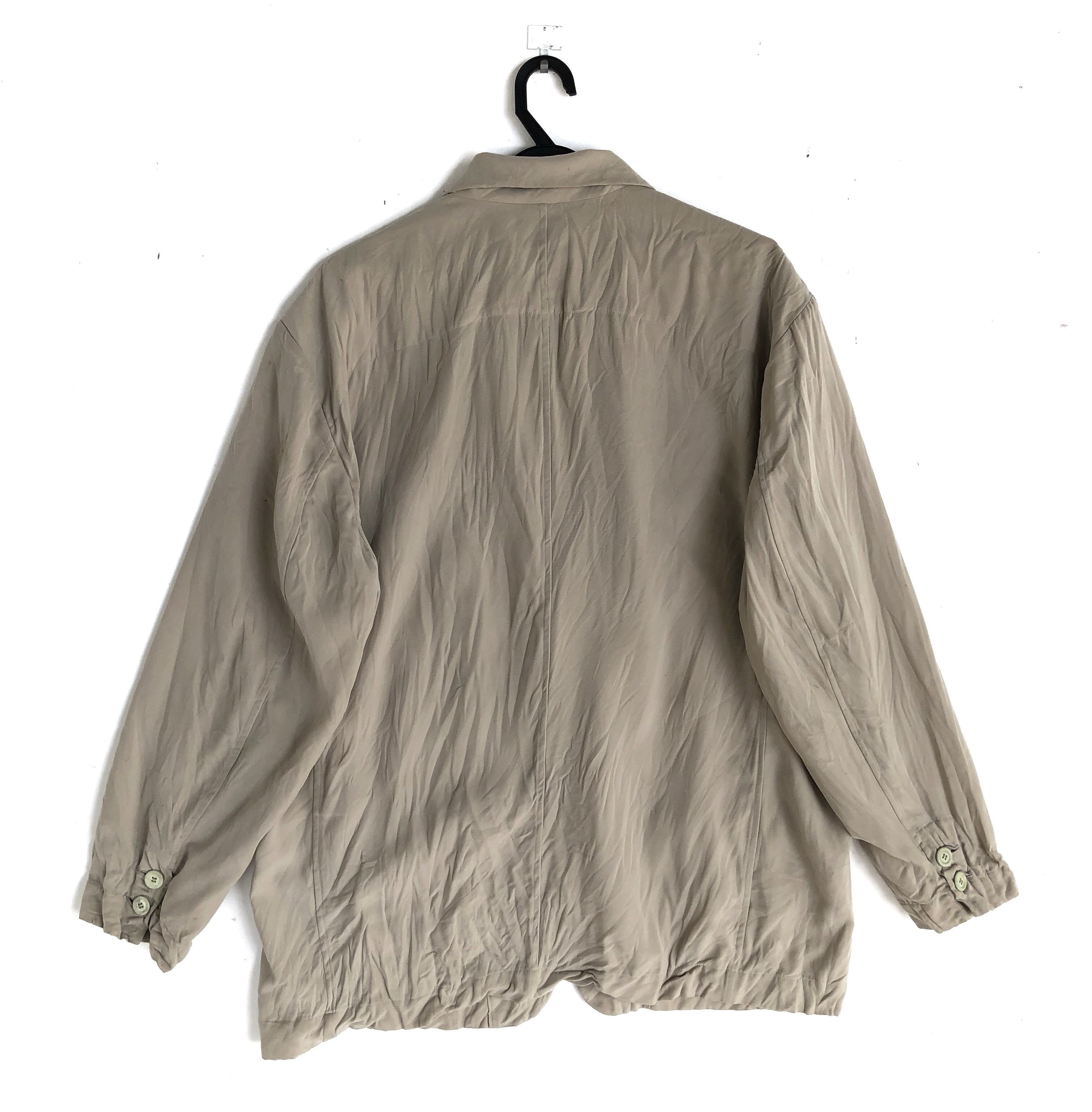 Issey Miyake × Vintage RARE🔥A/W 1994 ISSEY MIYAKE OVERSIZED CHORE JACKET Size XL / US 12-14 / IT 48-50 - 3 Thumbnail