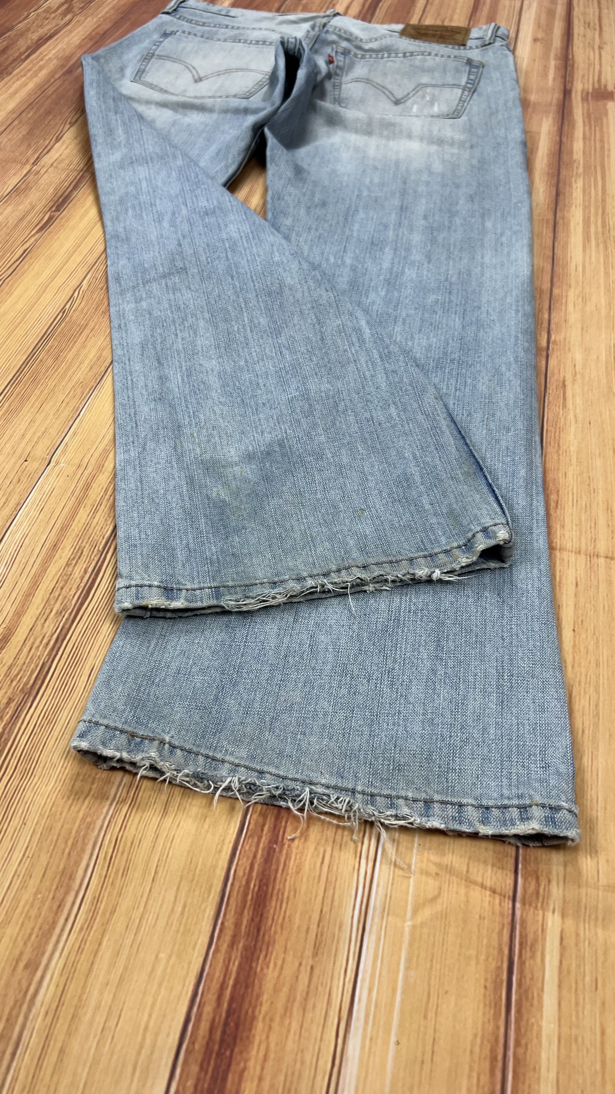 Levi's × Vintage Distressed Vintage Levi's 527 Bootcut Jeans Size US 34 / EU 50 - 10 Thumbnail