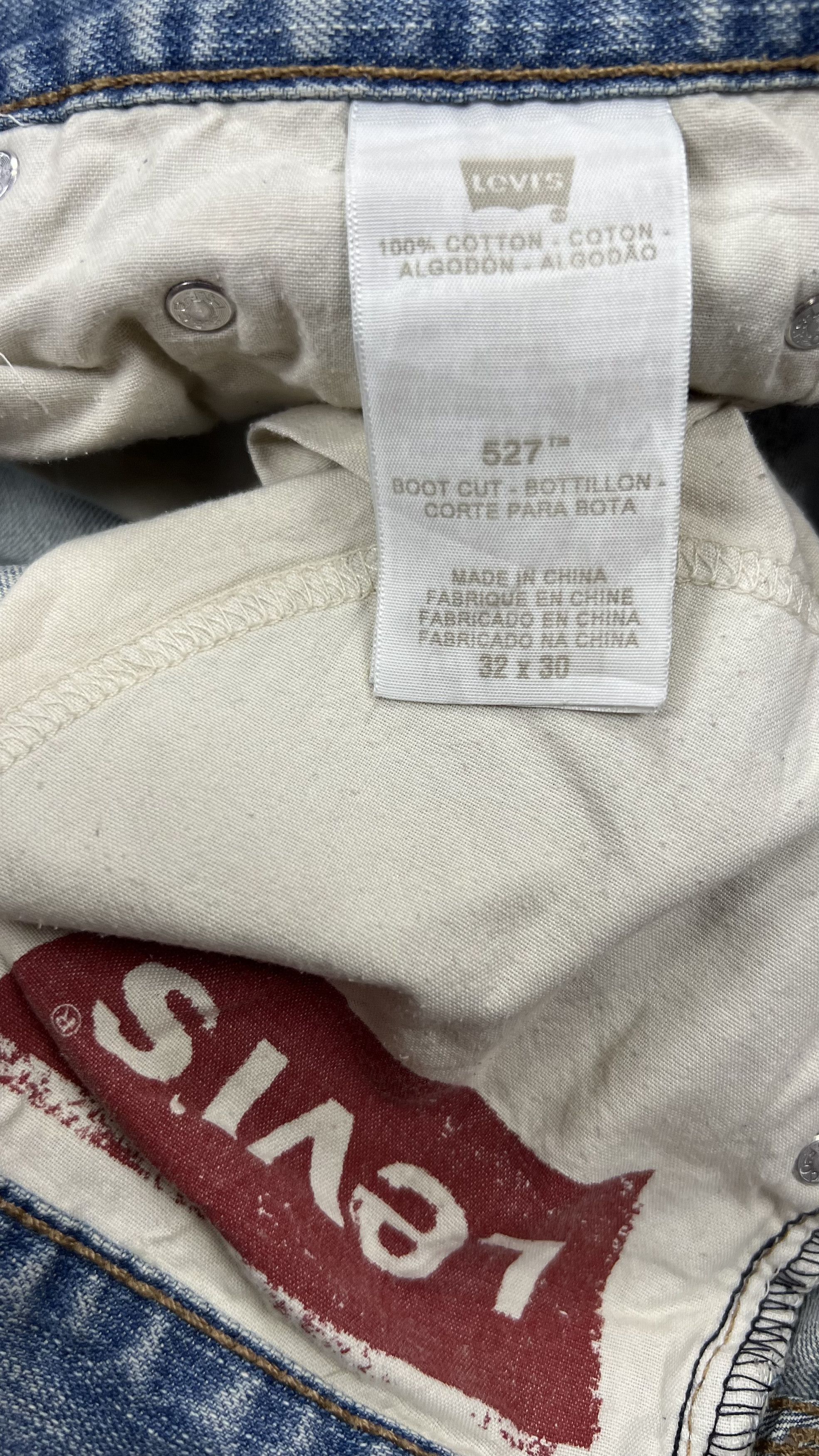Levi's × Vintage Distressed Vintage Levi's 527 Bootcut Jeans Size US 34 / EU 50 - 13 Thumbnail