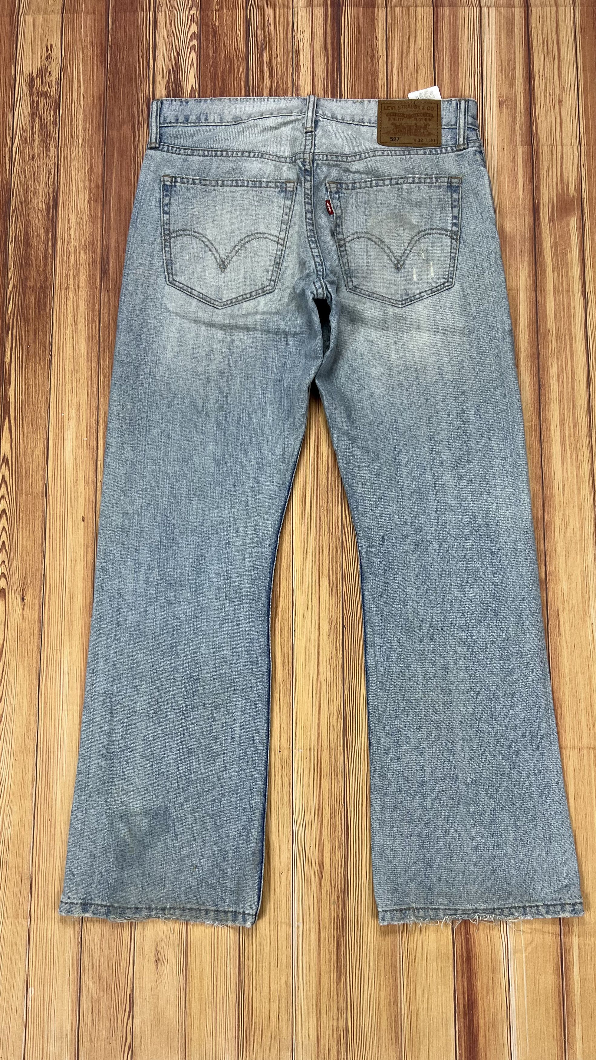 Levi's × Vintage Distressed Vintage Levi's 527 Bootcut Jeans Size US 34 / EU 50 - 8 Thumbnail
