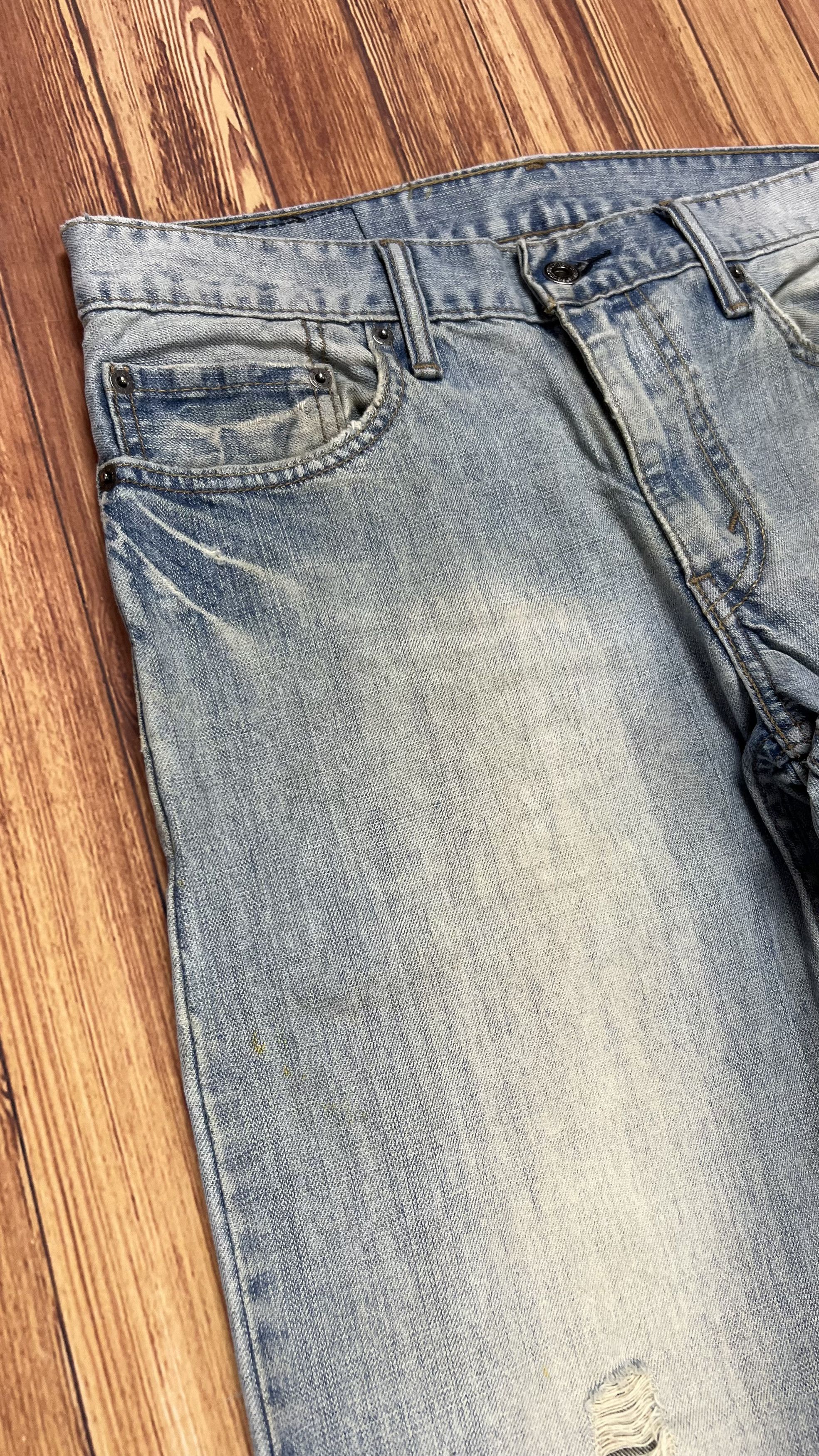 Levi's × Vintage Distressed Vintage Levi's 527 Bootcut Jeans Size US 34 / EU 50 - 7 Thumbnail