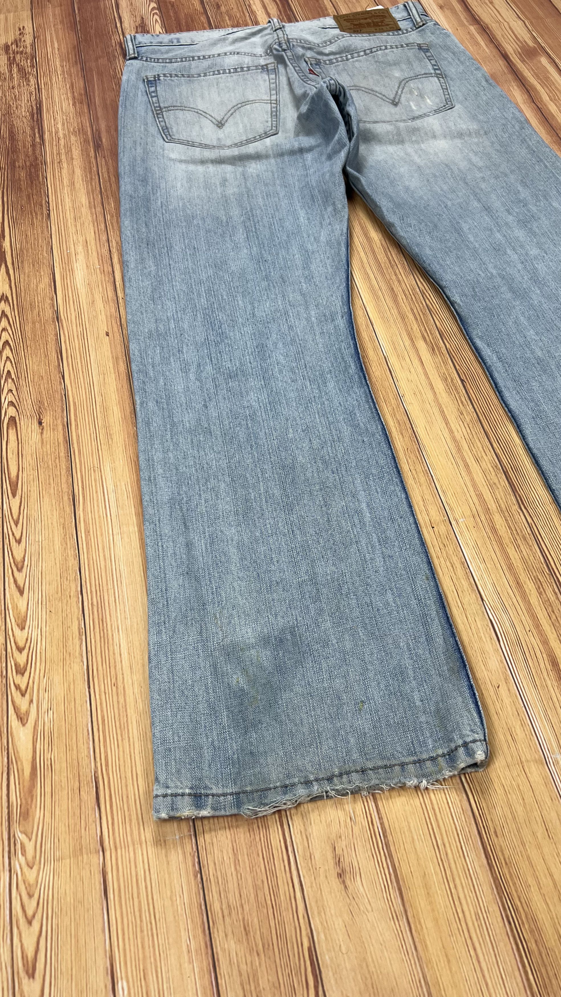 Levi's × Vintage Distressed Vintage Levi's 527 Bootcut Jeans Size US 34 / EU 50 - 9 Thumbnail