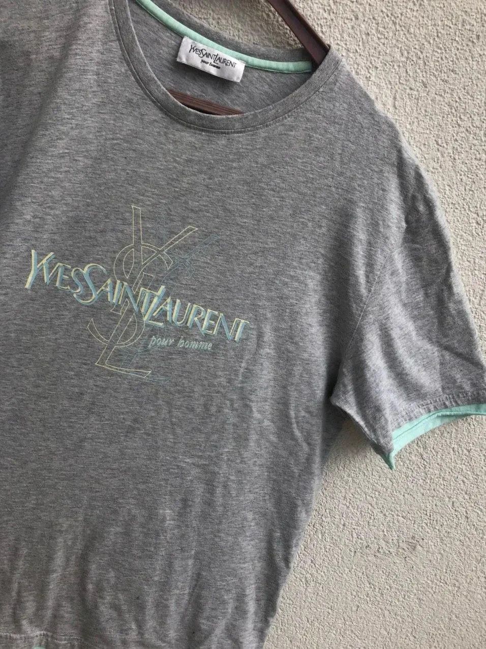 Yves Saint Laurent YSL T-shirt Big Logo Size US M / EU 48-50 / 2 - 11 Thumbnail