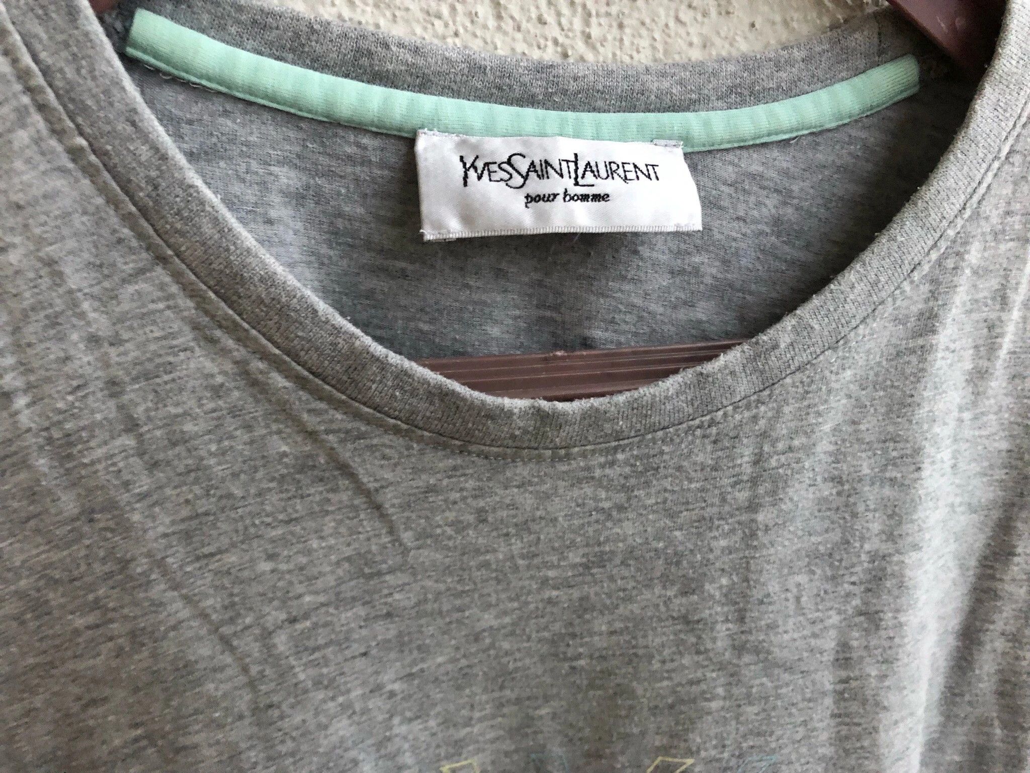Yves Saint Laurent YSL T-shirt Big Logo Size US M / EU 48-50 / 2 - 4 Thumbnail