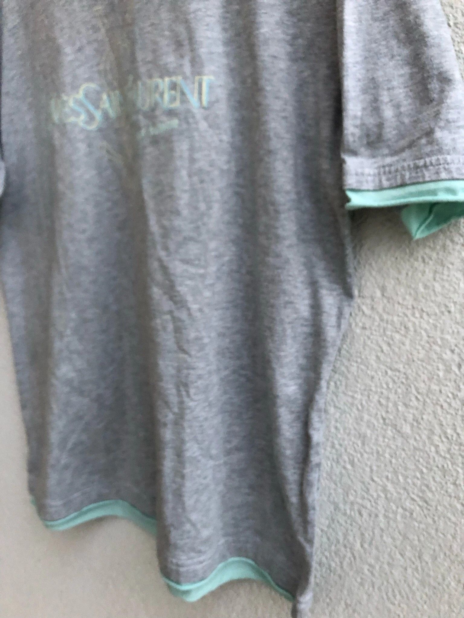 Yves Saint Laurent YSL T-shirt Big Logo Size US M / EU 48-50 / 2 - 15 Thumbnail