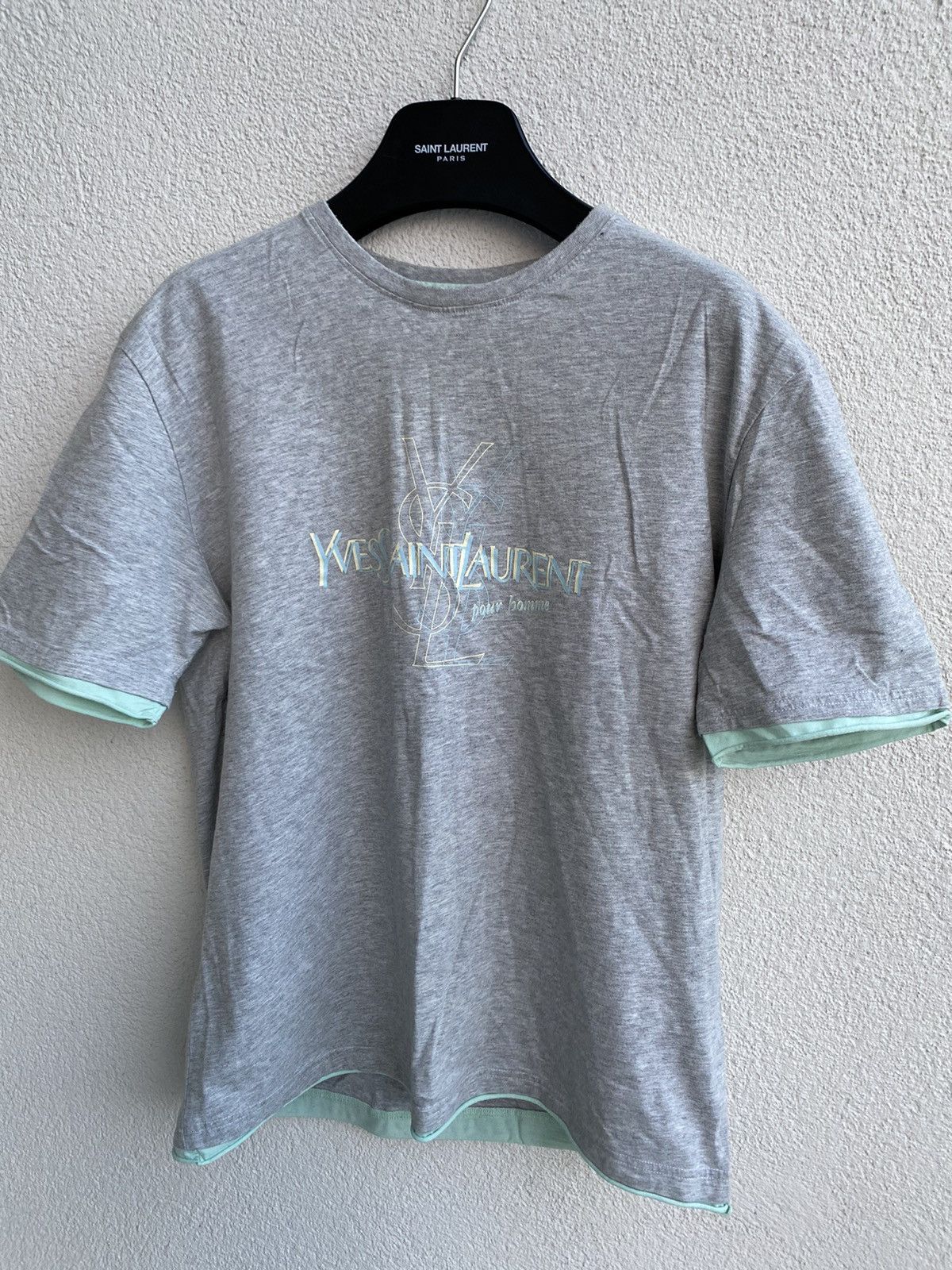 Yves Saint Laurent YSL T-shirt Big Logo Size US M / EU 48-50 / 2 - 3 Thumbnail