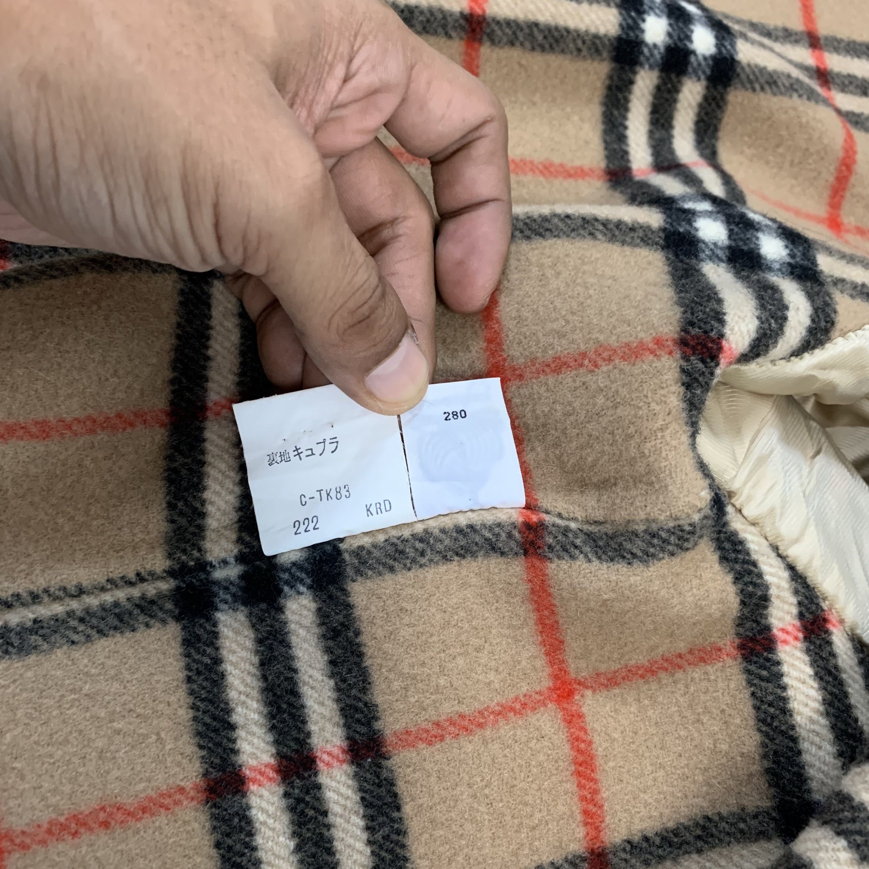 Burberry Burberrys Nova Check Wool Overcoat Size L / US 10 / IT 46 - 9 Thumbnail