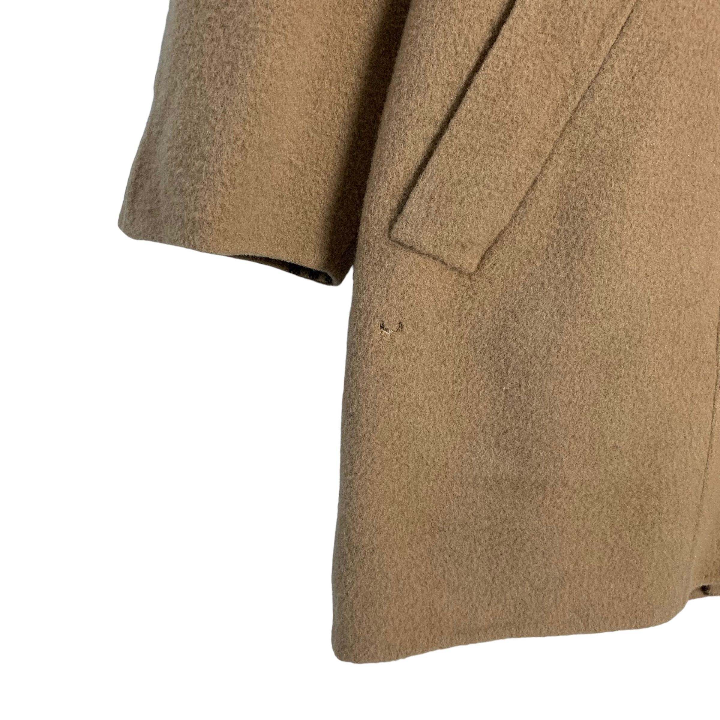 Burberry Burberrys Nova Check Wool Overcoat Size L / US 10 / IT 46 - 4 Thumbnail