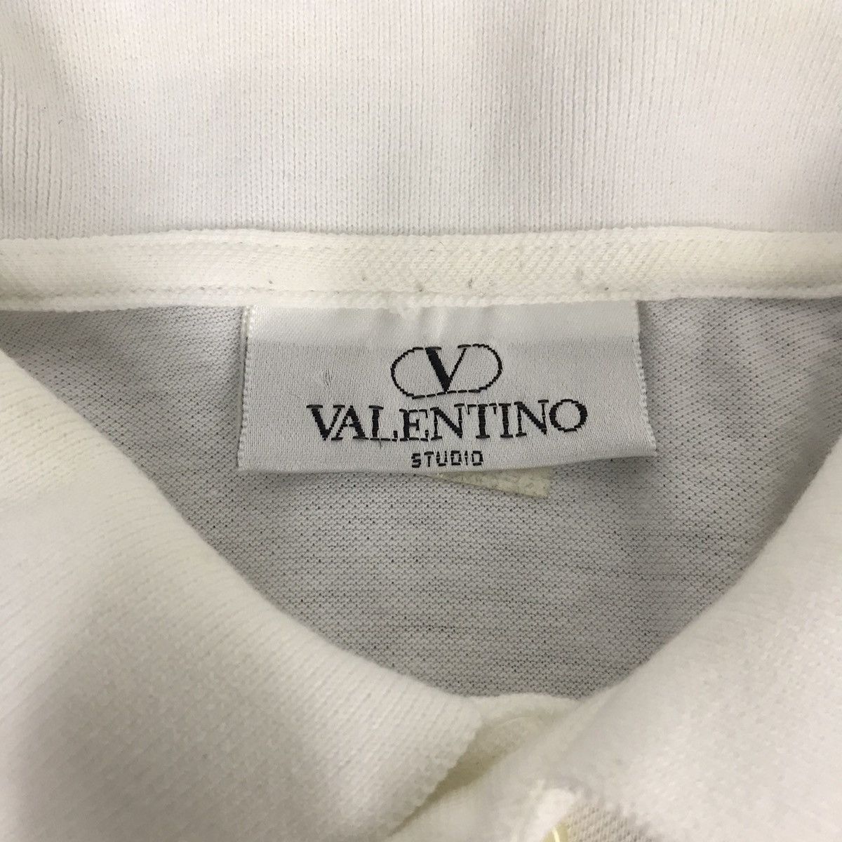 Valentino Valentino Studio Polo Tee Embroidery Logo Size US L / EU 52-54 / 3 - 3 Thumbnail
