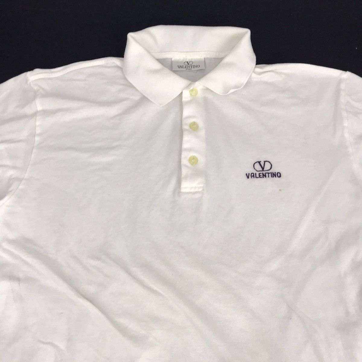 Valentino Valentino Studio Polo Tee Embroidery Logo Size US L / EU 52-54 / 3 - 2 Thumbnail