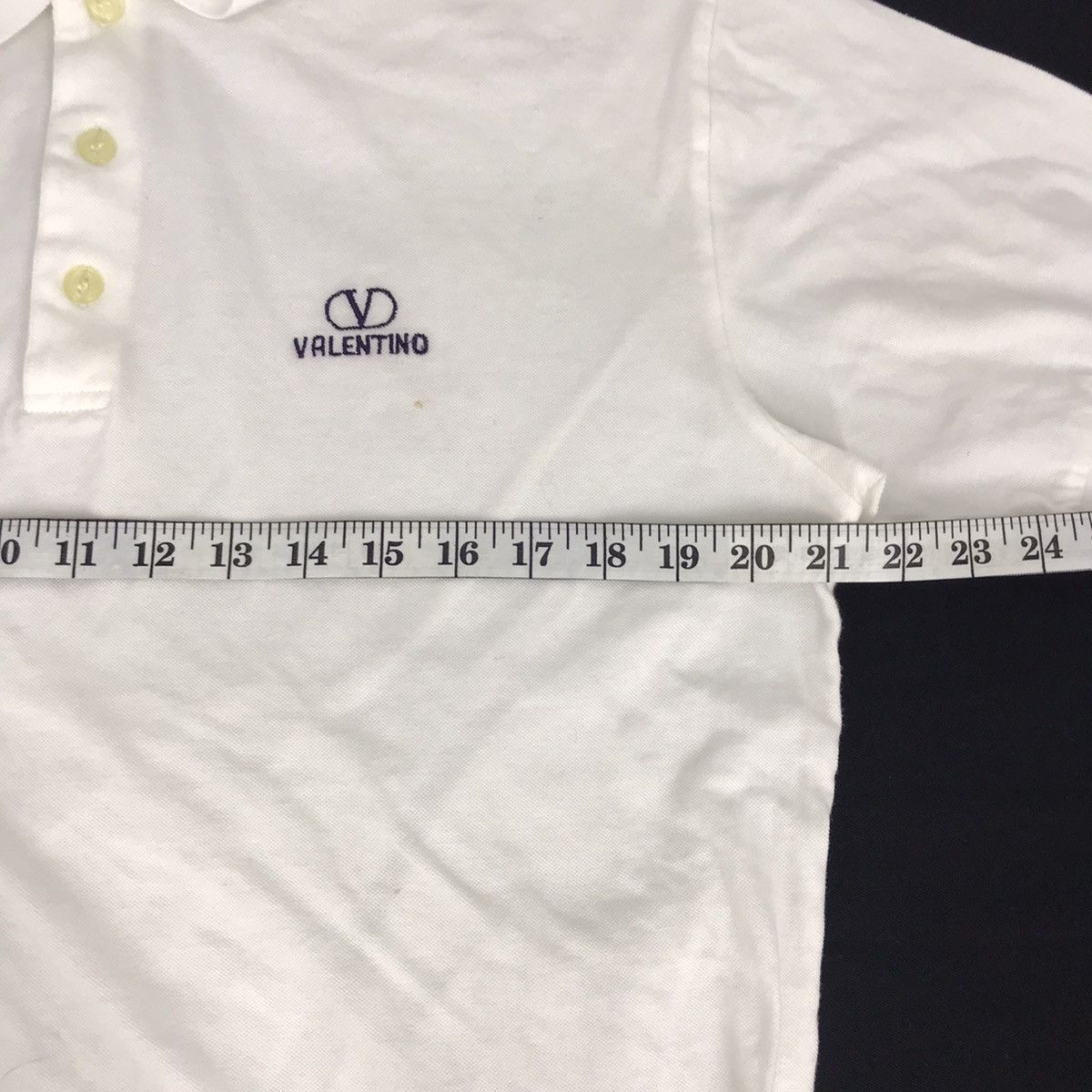 Valentino Valentino Studio Polo Tee Embroidery Logo Size US L / EU 52-54 / 3 - 6 Thumbnail