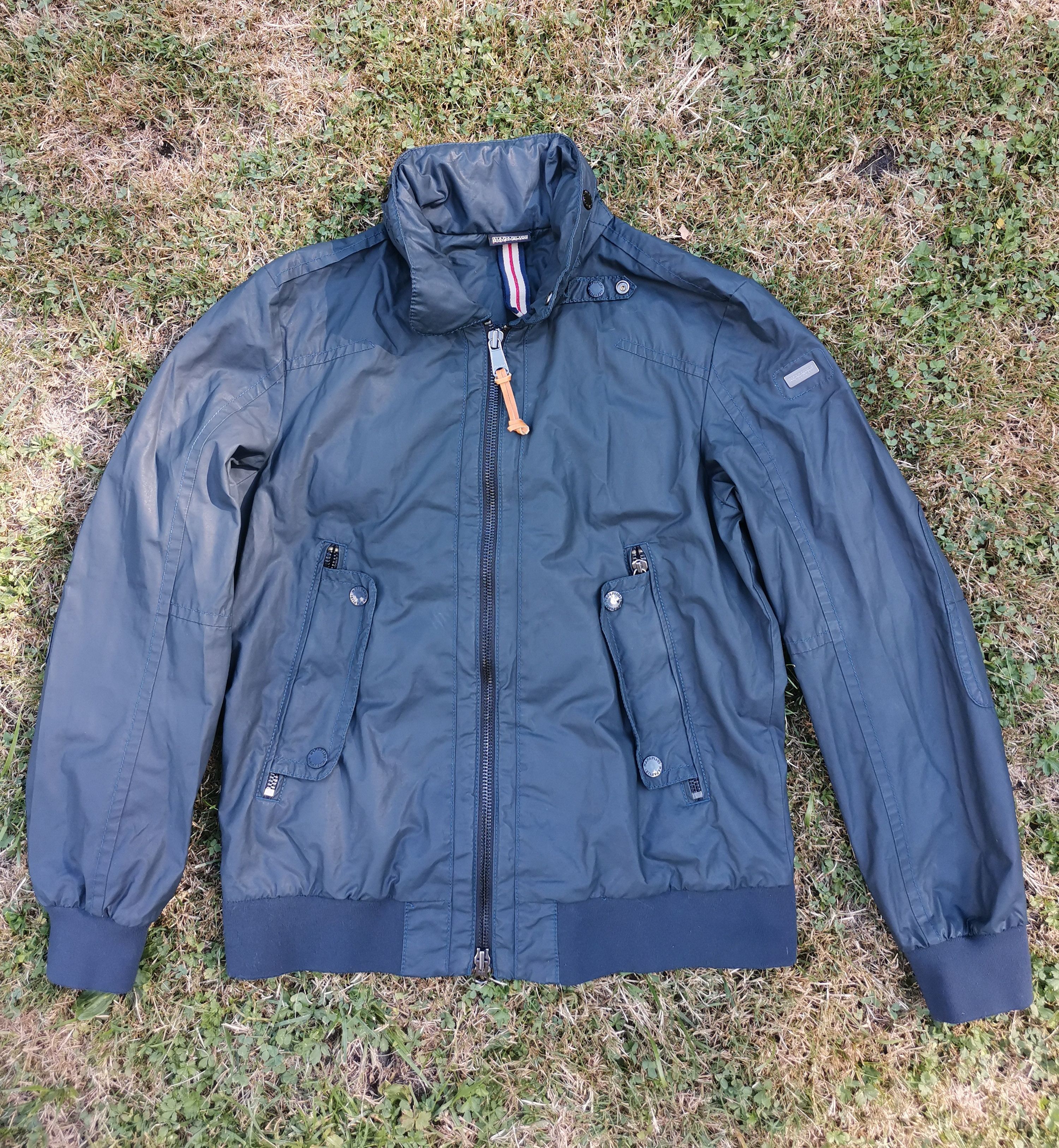 Napapijri × Rare × Streetwear Napapijri geographie leather jackets ...